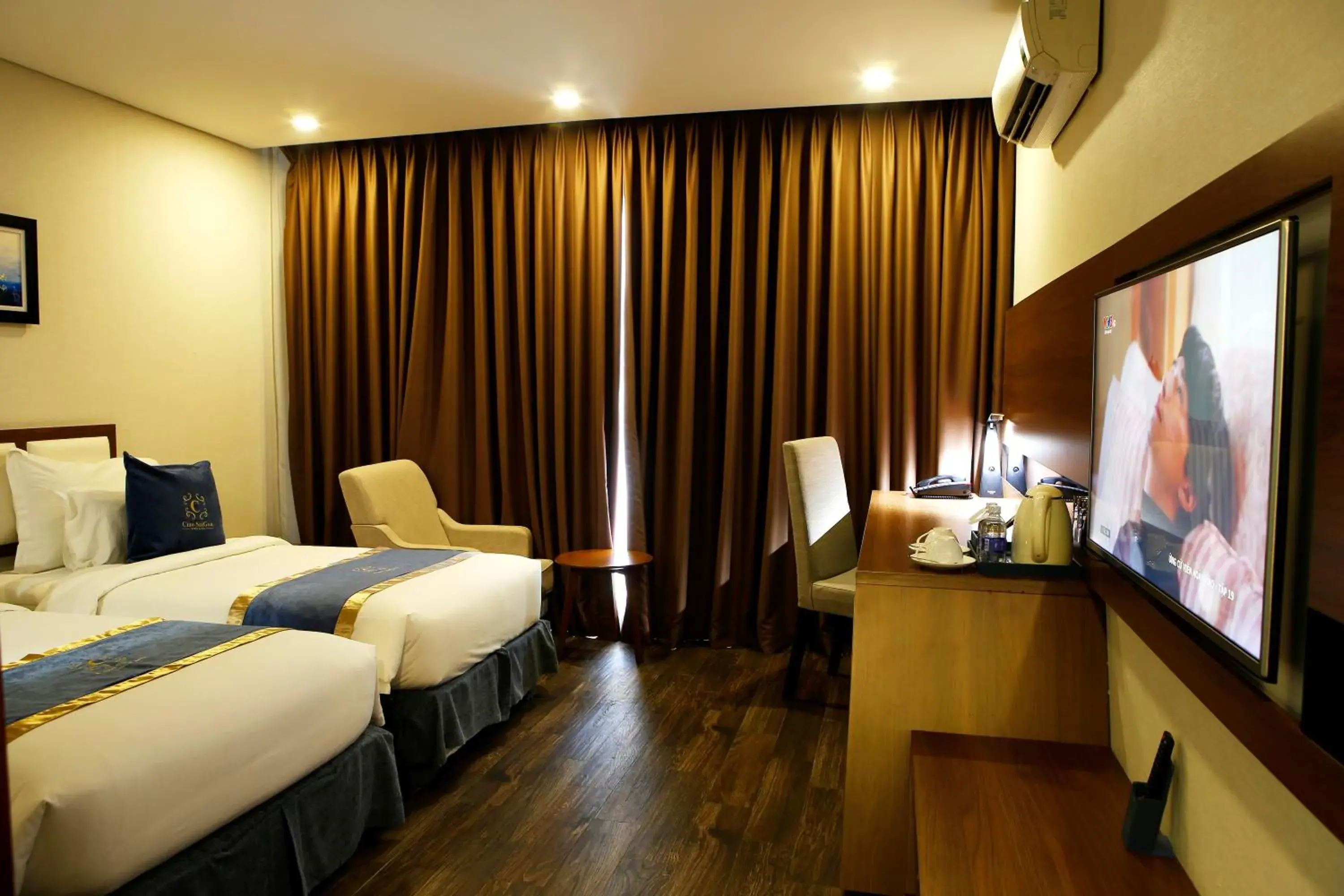 Bed in Ciao SaiGon Hotel & Spa Bed in Ciao SaiGon Hotel & Spa