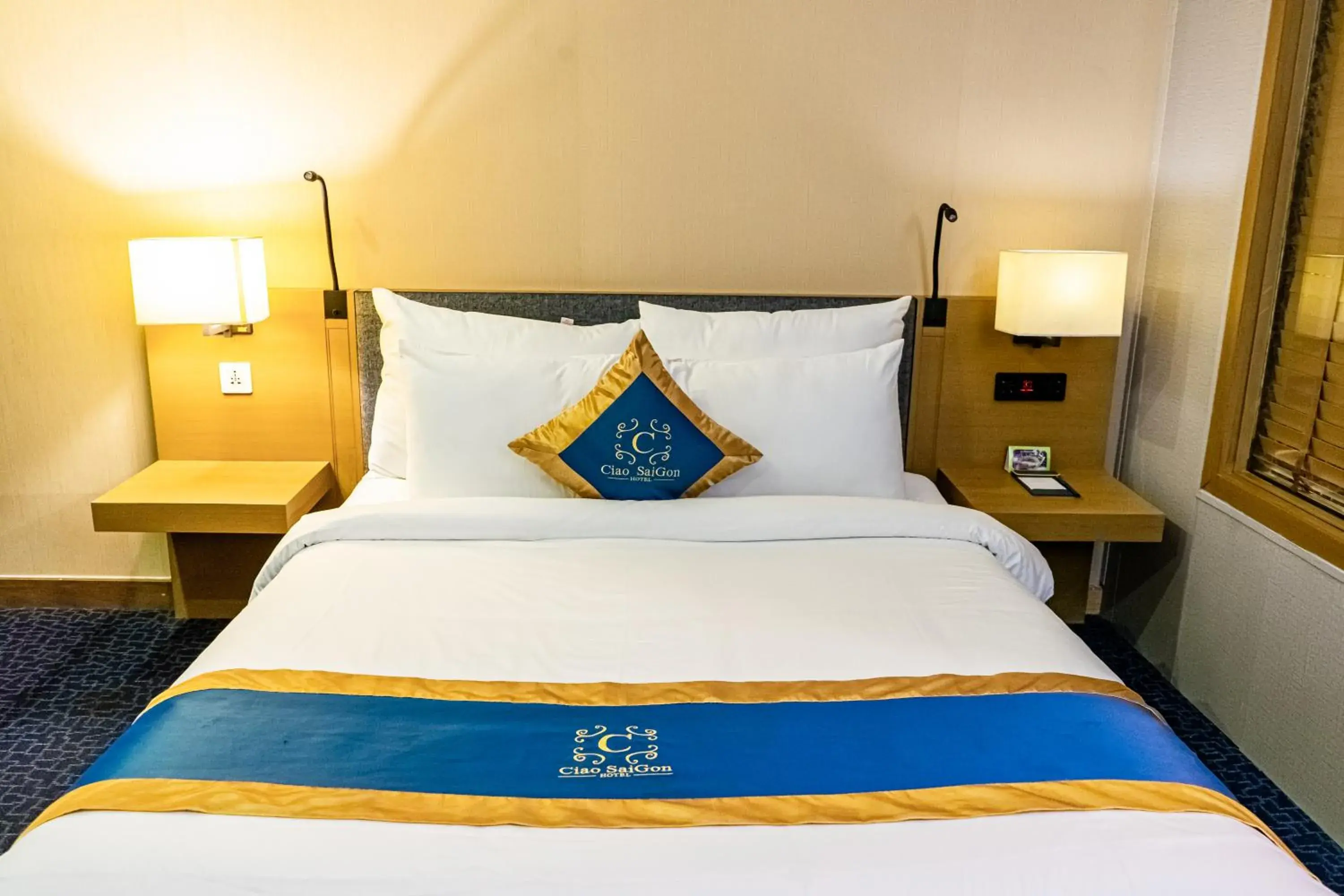 Bed in Ciao SaiGon Hotel & Spa Bed in Ciao SaiGon Hotel & Spa