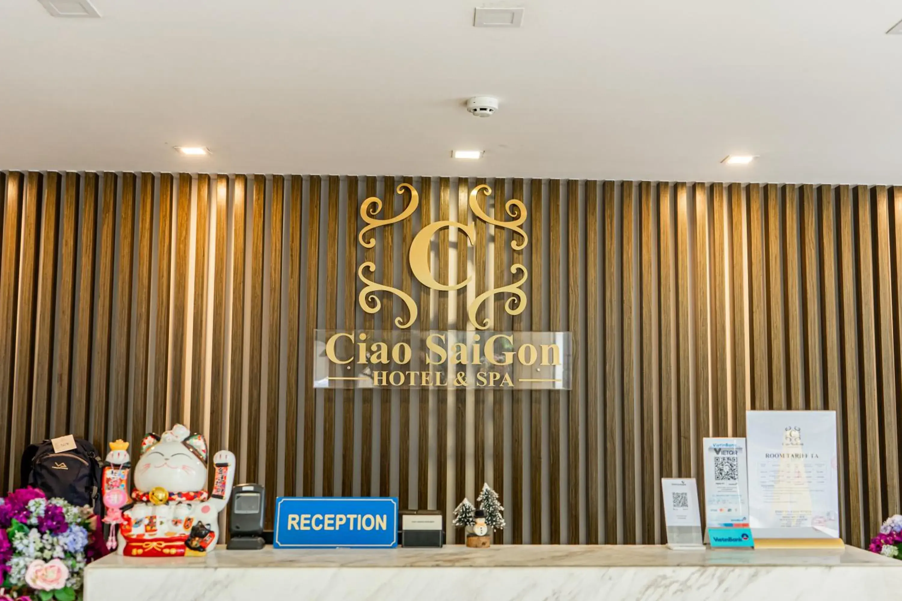Lobby or reception in Ciao SaiGon Hotel & Spa Lobby or reception in Ciao SaiGon Hotel & Spa