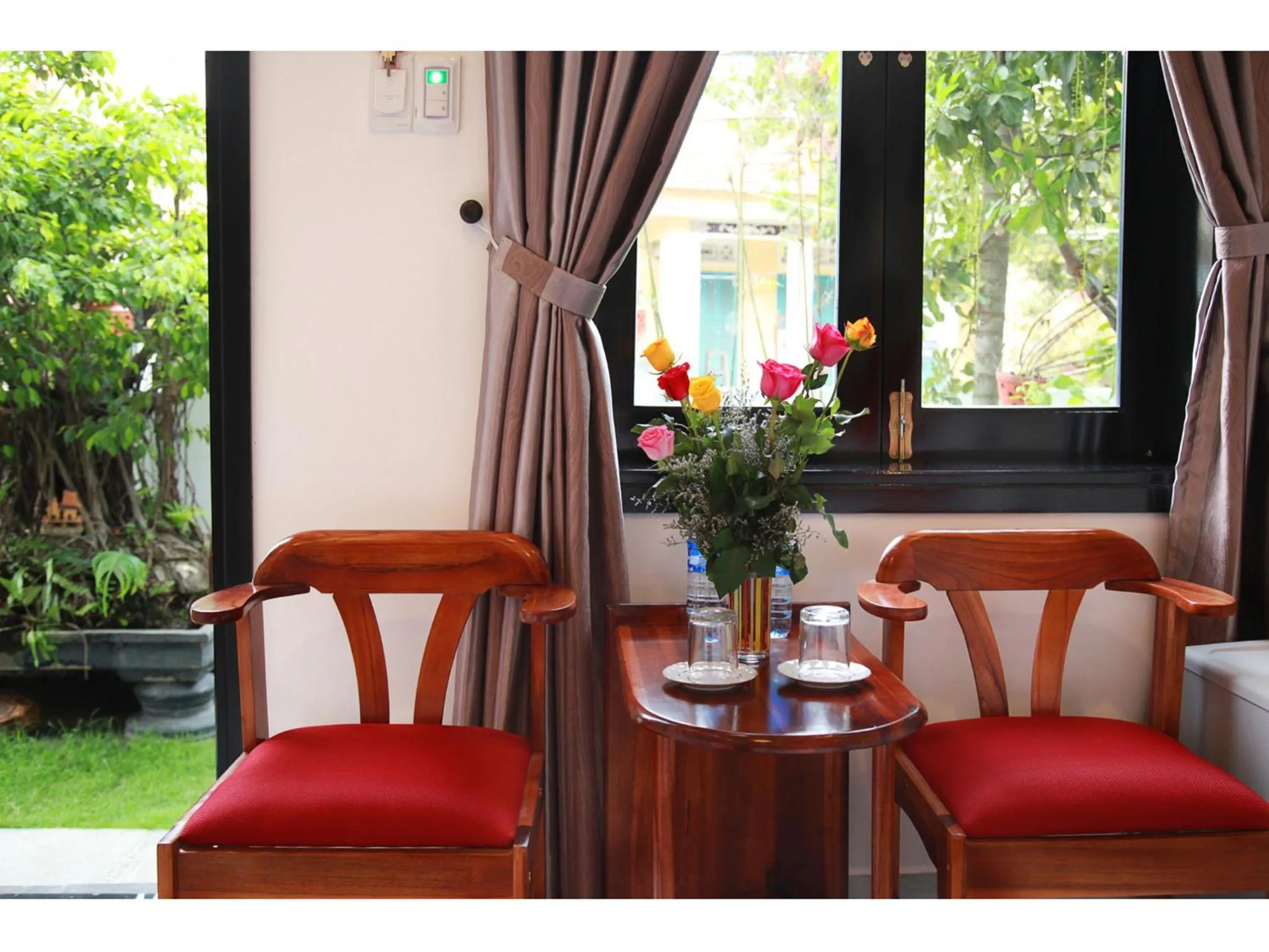 Decorative detail in Sunny Garden Homestay