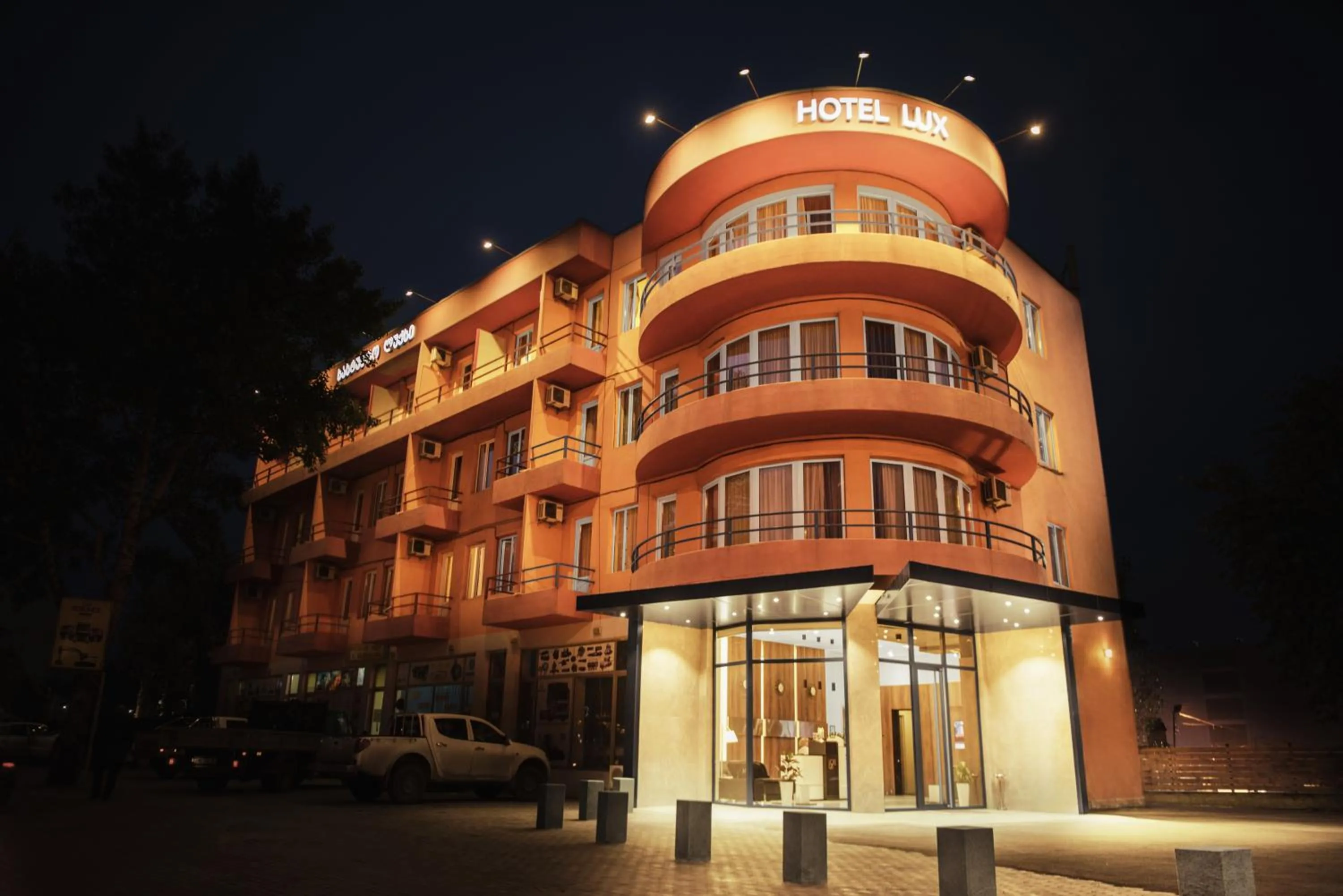 Property building in Hotel Lux