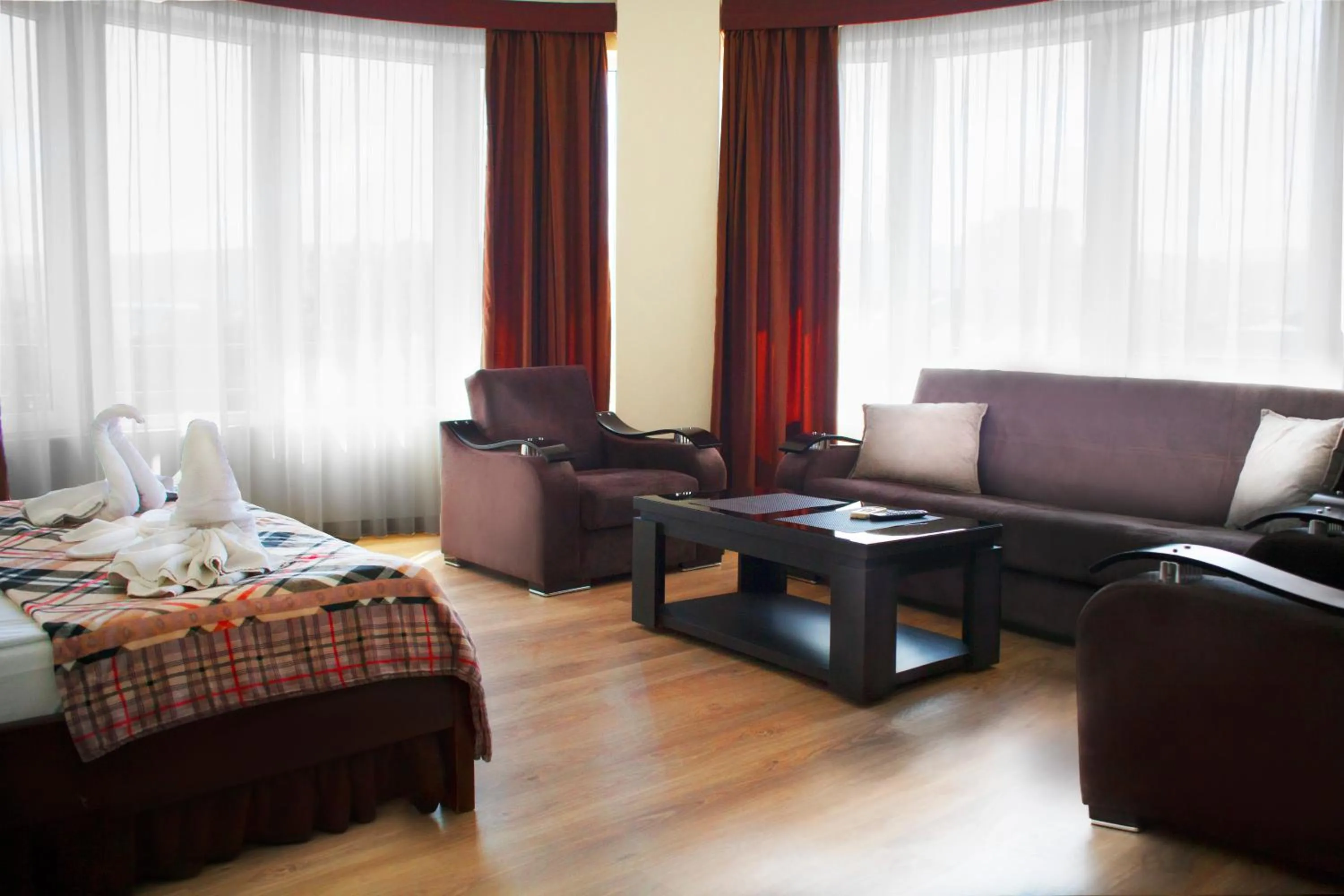 Living room in Hotel Lux