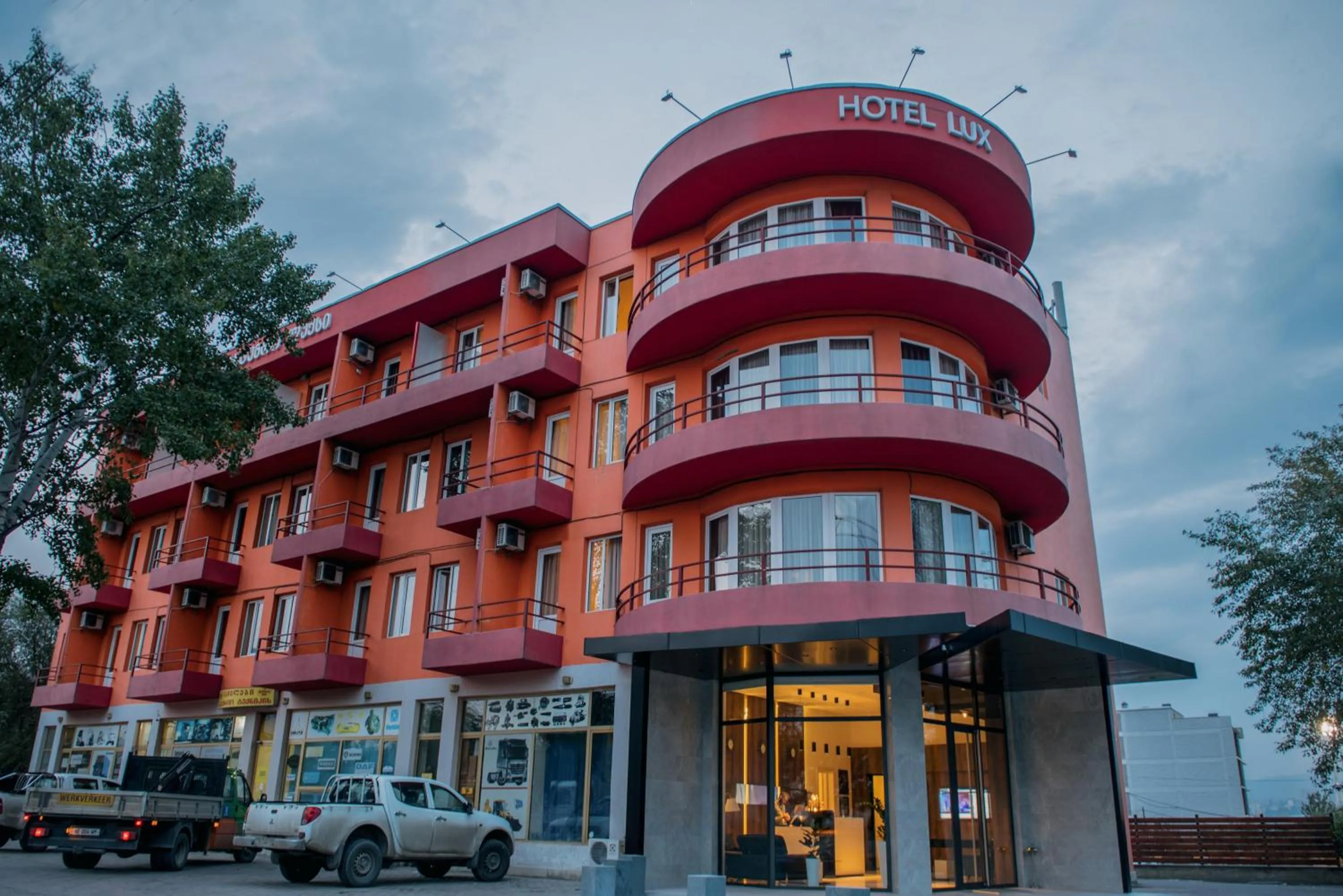 Property building in Hotel Lux