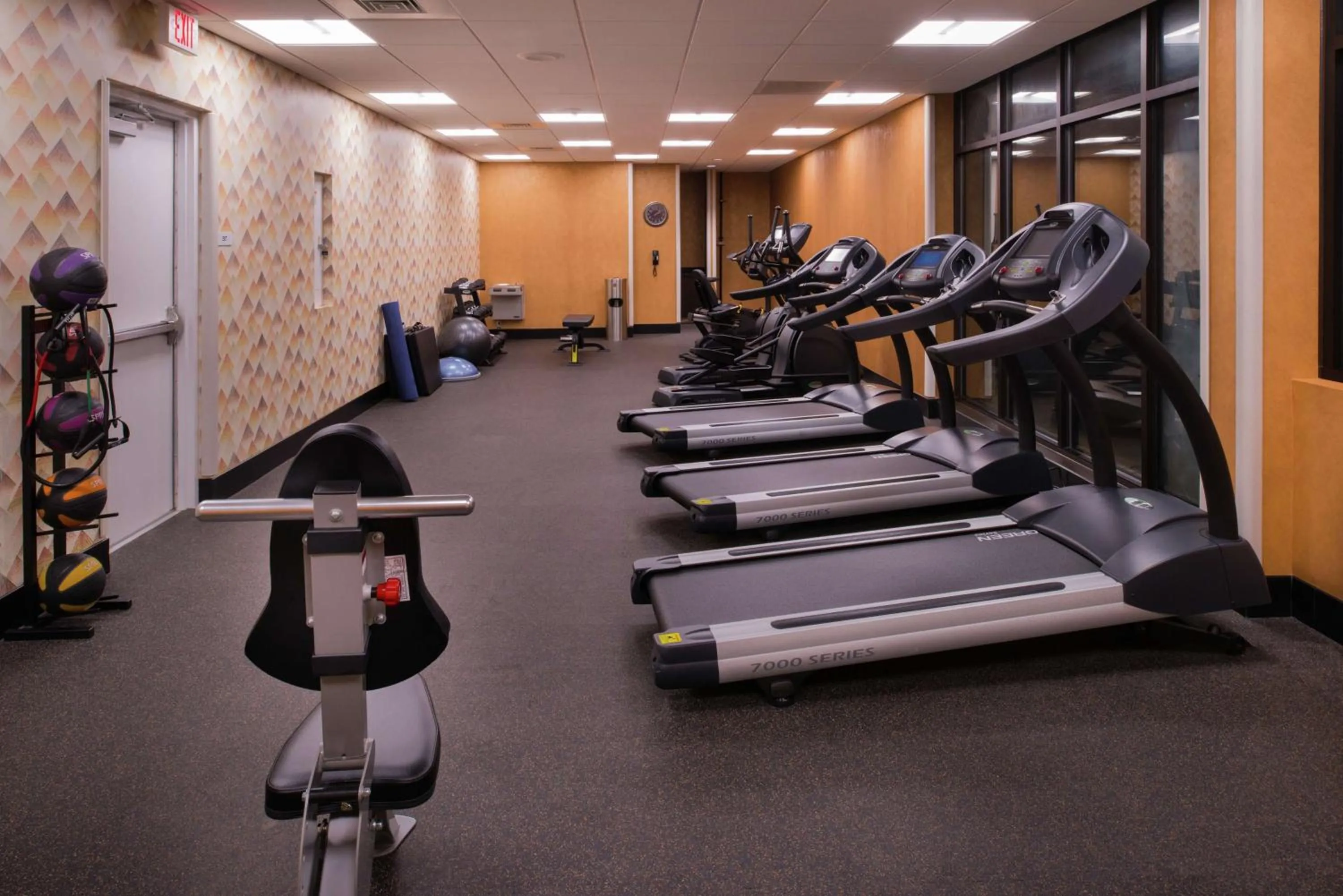 Fitness centre/facilities in Doubletree By Hilton Raleigh Crabtree Valley