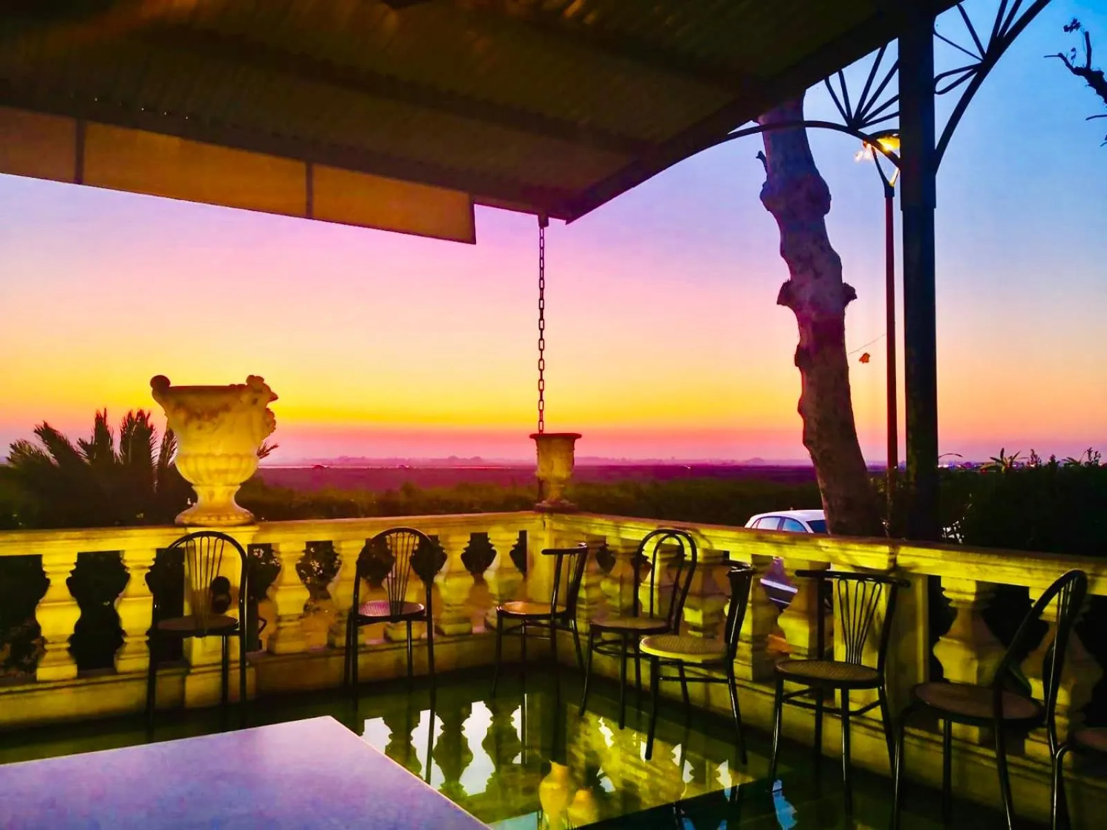Patio in Hotel Ficocle