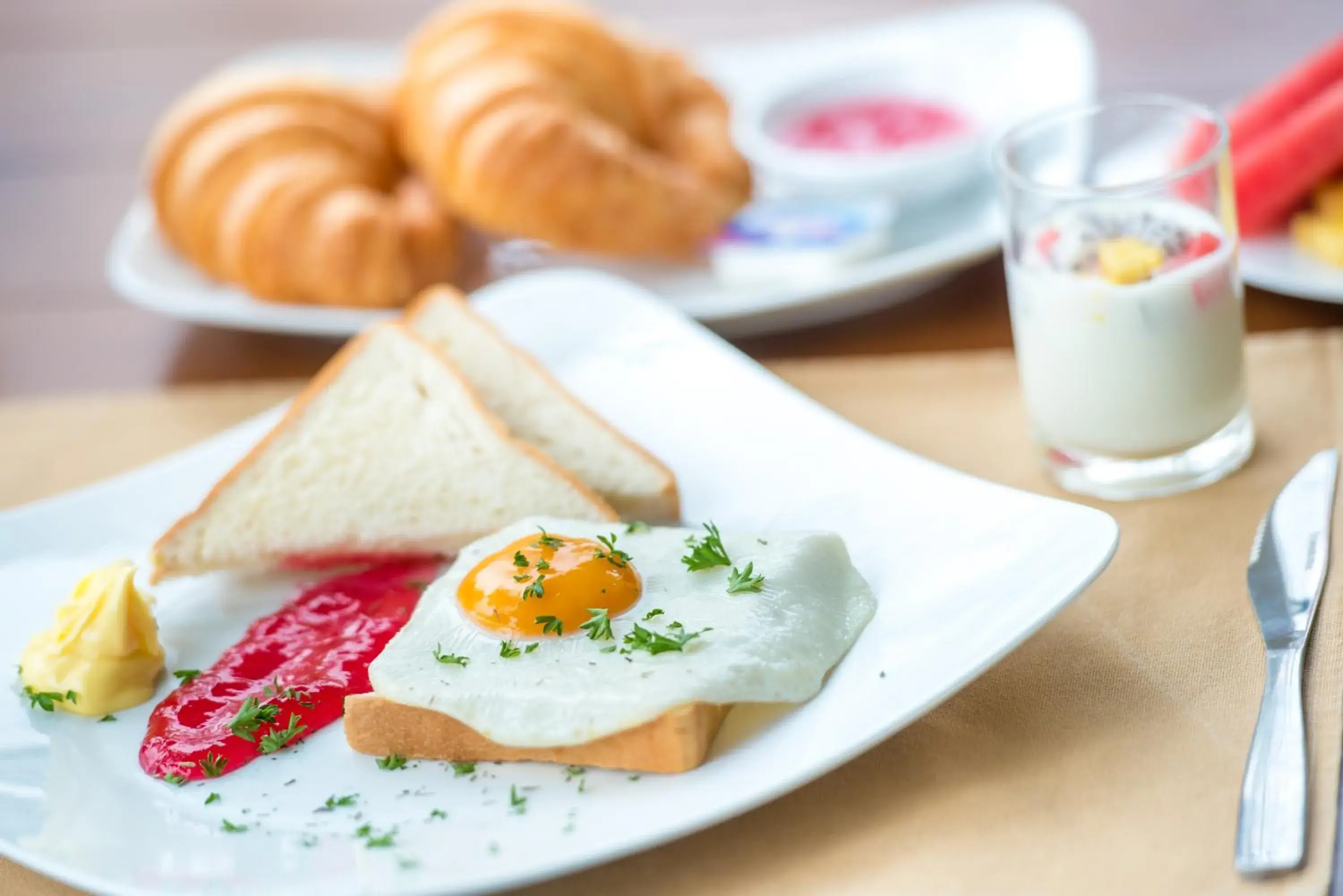 Buffet breakfast in Dream Hotel and Apartment Buffet breakfast in Dream Hotel and Apartment