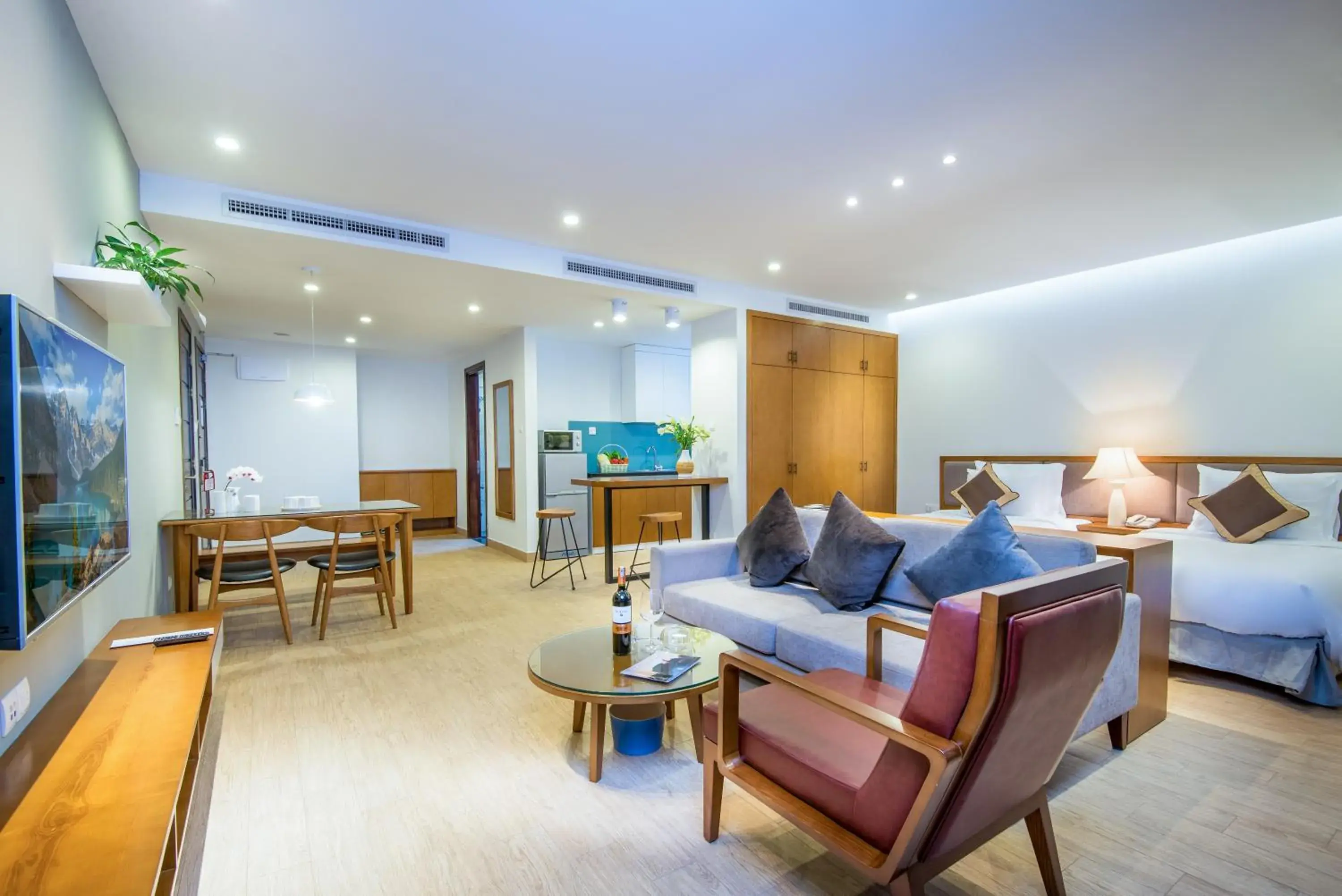 Living room, Bed in Dream Hotel and Apartment Living room, Bed in Dream Hotel and Apartment