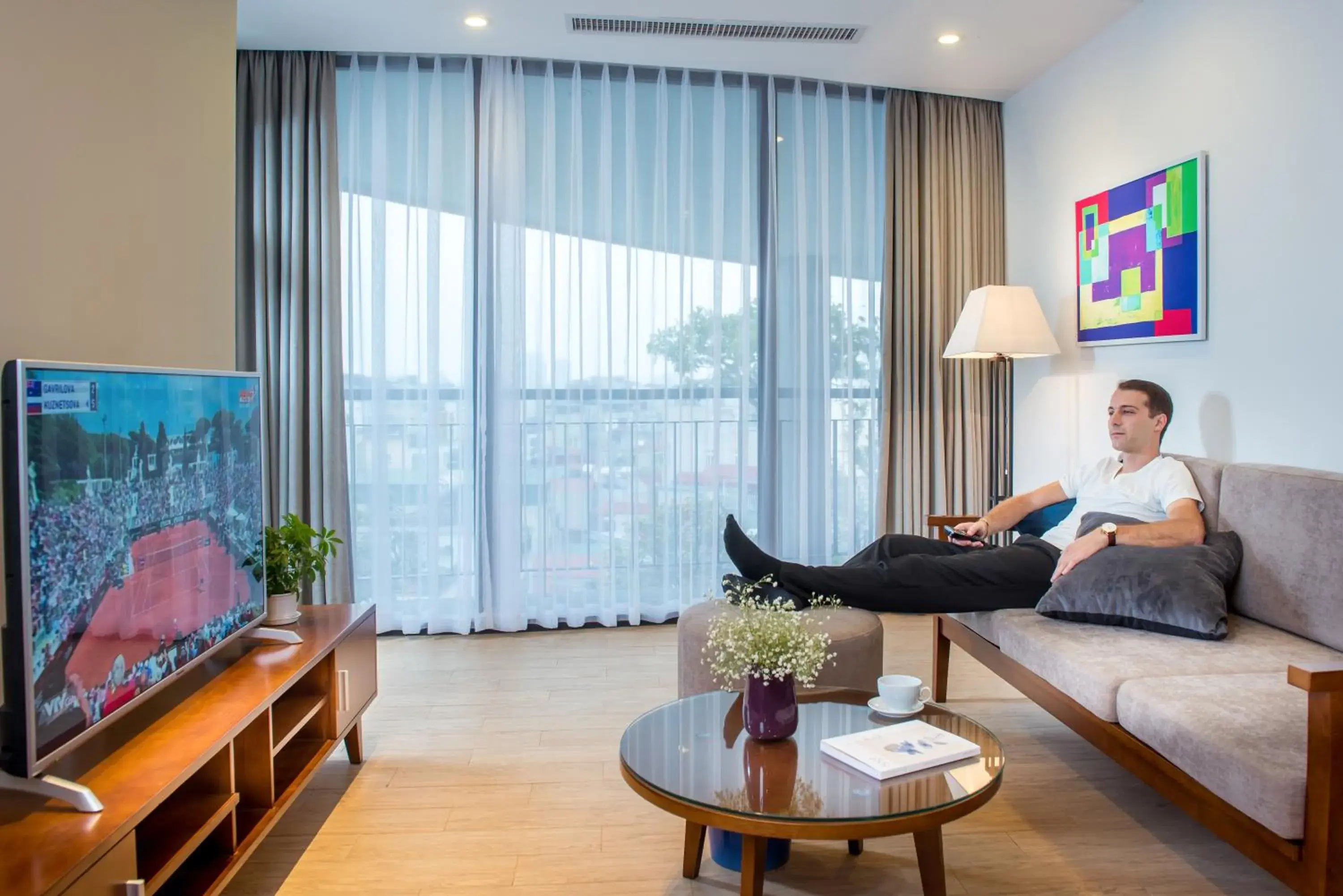 Living room in Dream Hotel and Apartment Living room in Dream Hotel and Apartment