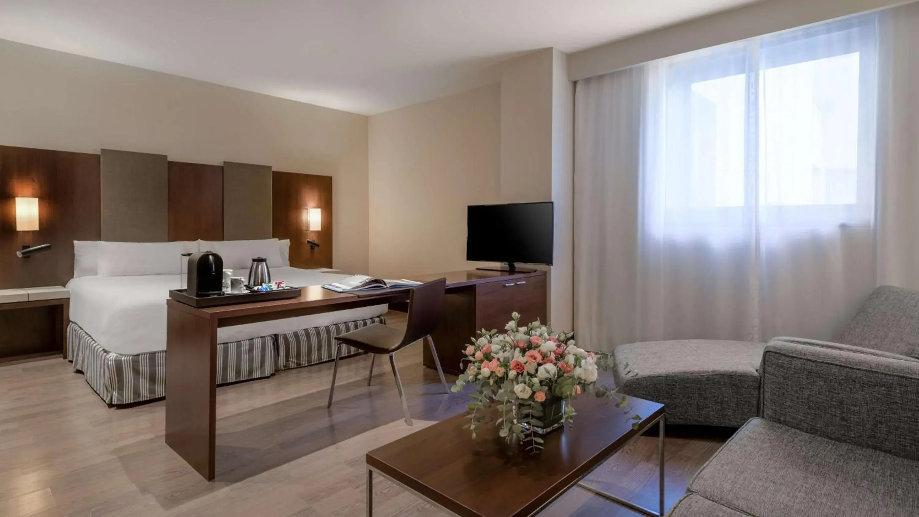 Bedroom, Bed in NH Campo de Gibraltar Bedroom, Bed in NH Campo de Gibraltar