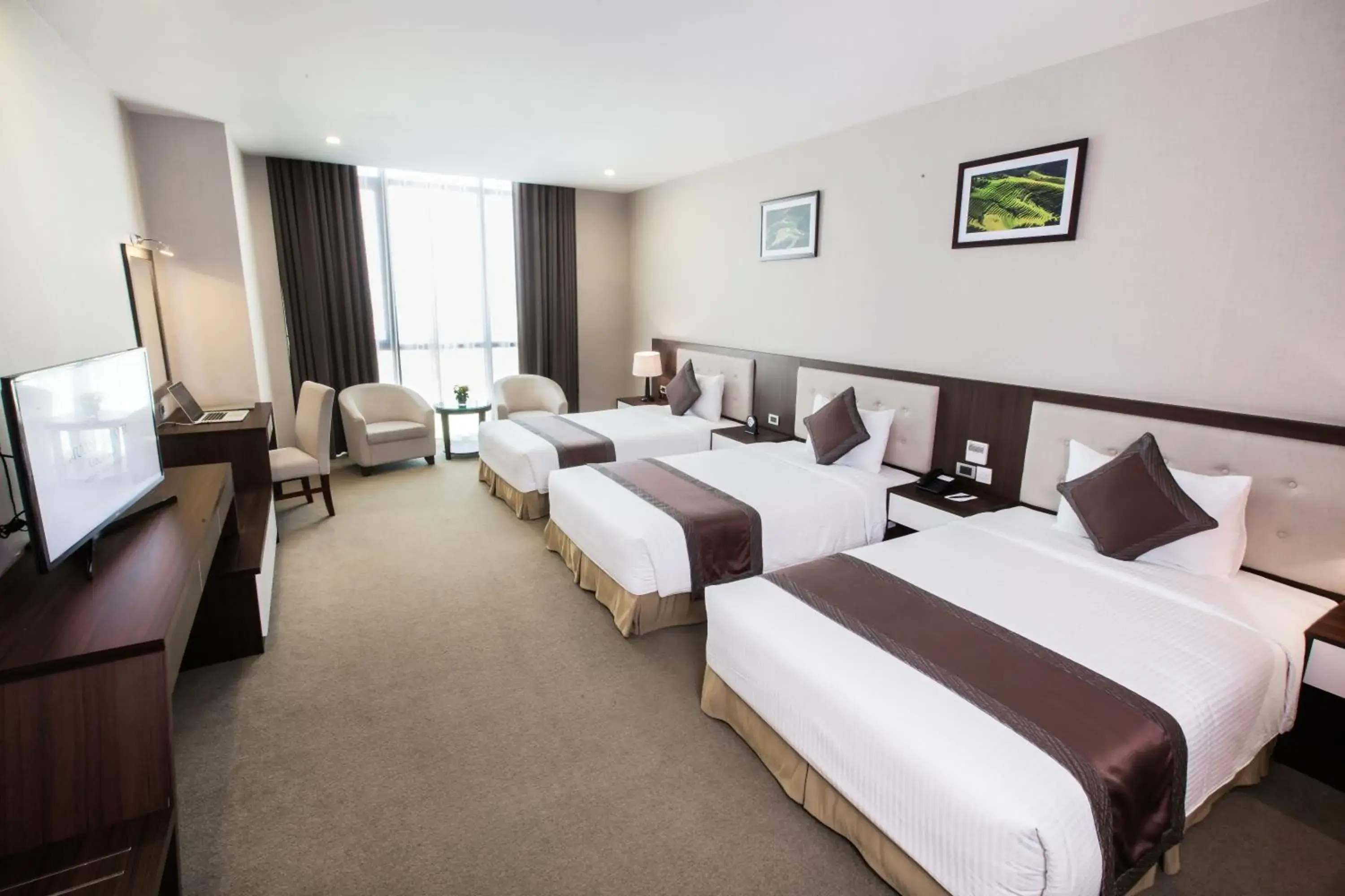 Bed in Muong Thanh Grand Hoang Mai - Nghe An Bed in Muong Thanh Grand Hoang Mai - Nghe An