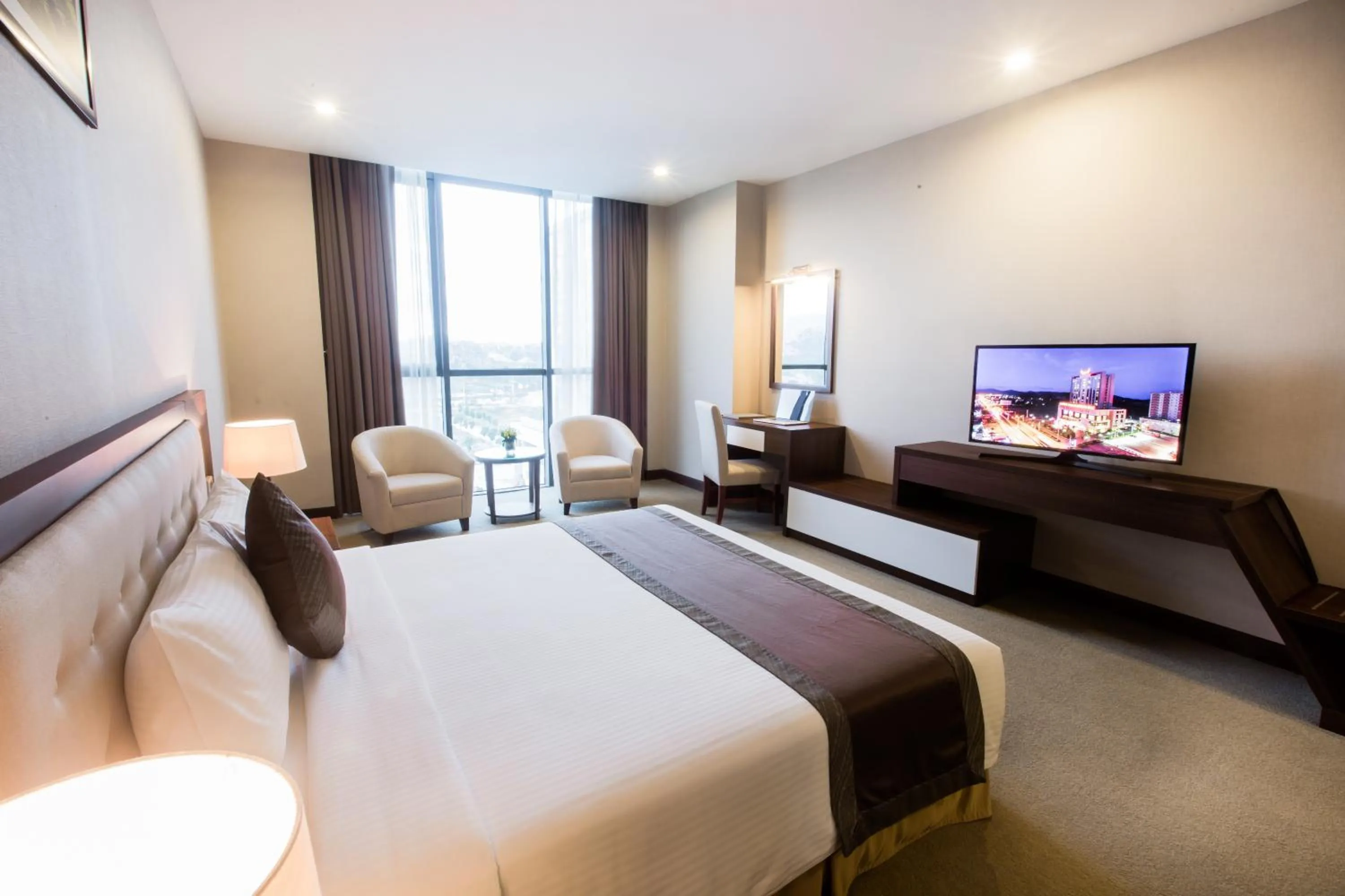 Bed in Muong Thanh Grand Hoang Mai - Nghe An