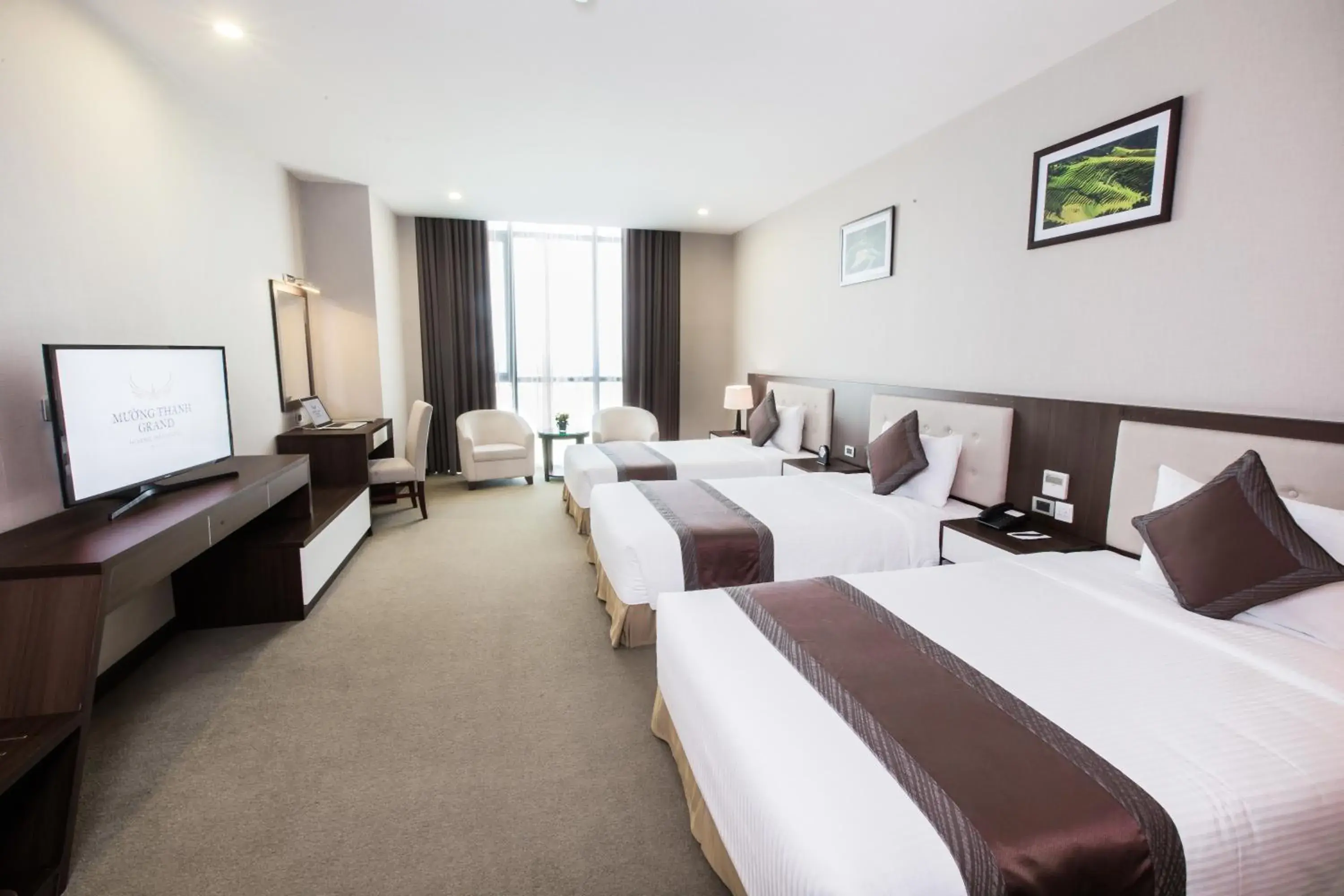 Bed in Muong Thanh Grand Hoang Mai - Nghe An Bed in Muong Thanh Grand Hoang Mai - Nghe An