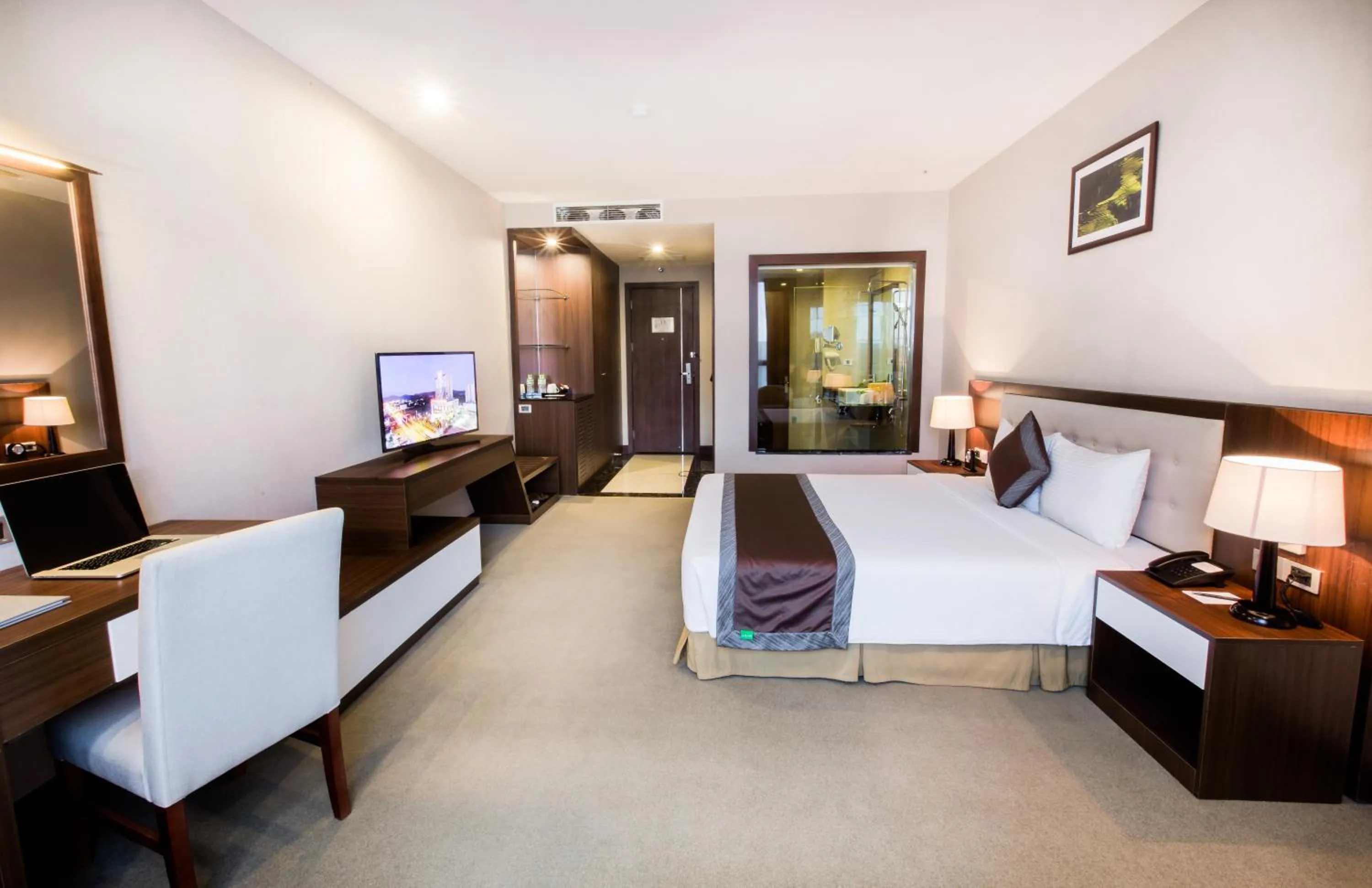 Bed in Muong Thanh Grand Hoang Mai - Nghe An