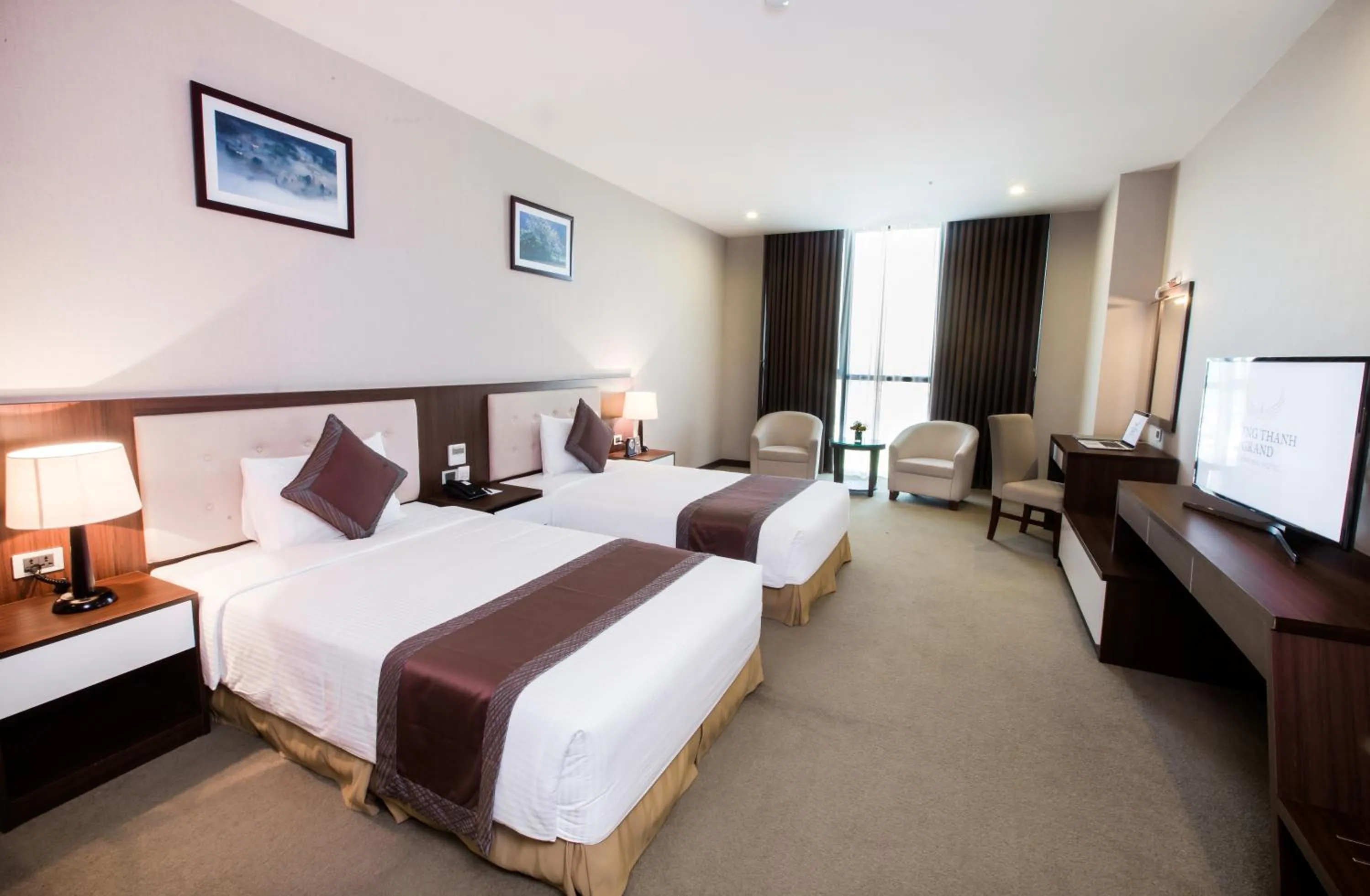 Bed in Muong Thanh Grand Hoang Mai - Nghe An