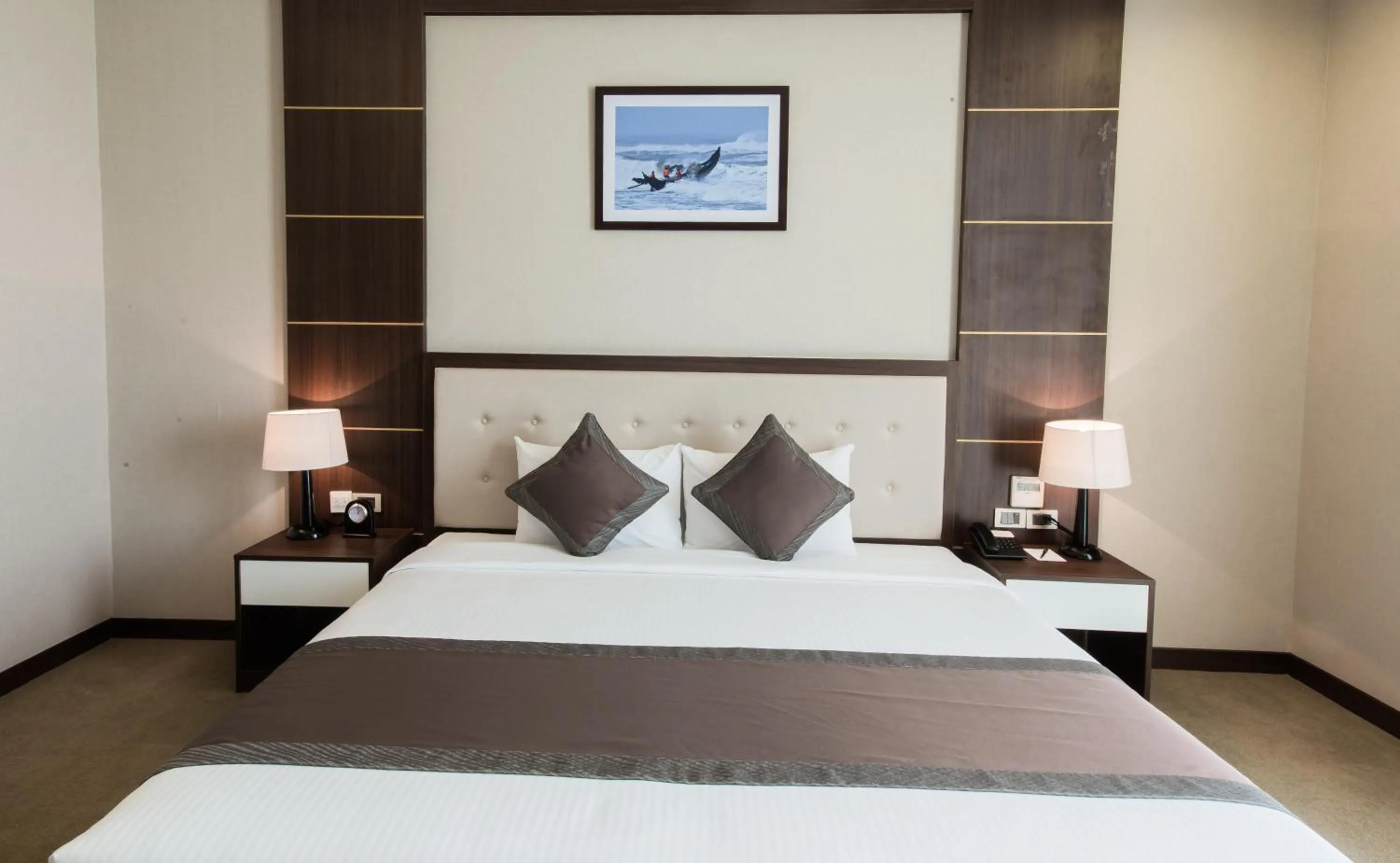 Bed in Muong Thanh Grand Hoang Mai - Nghe An