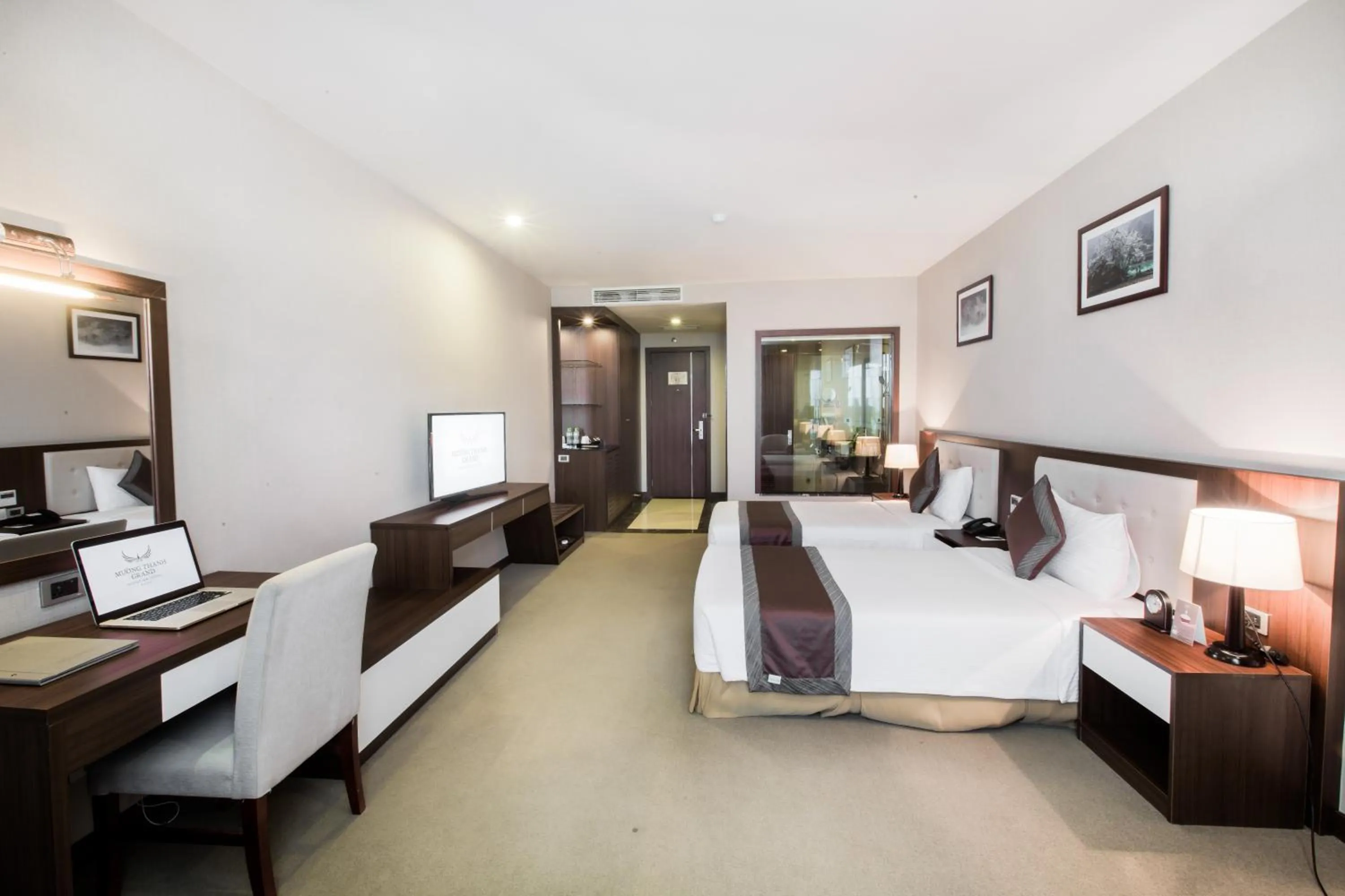 Bed in Muong Thanh Grand Hoang Mai - Nghe An