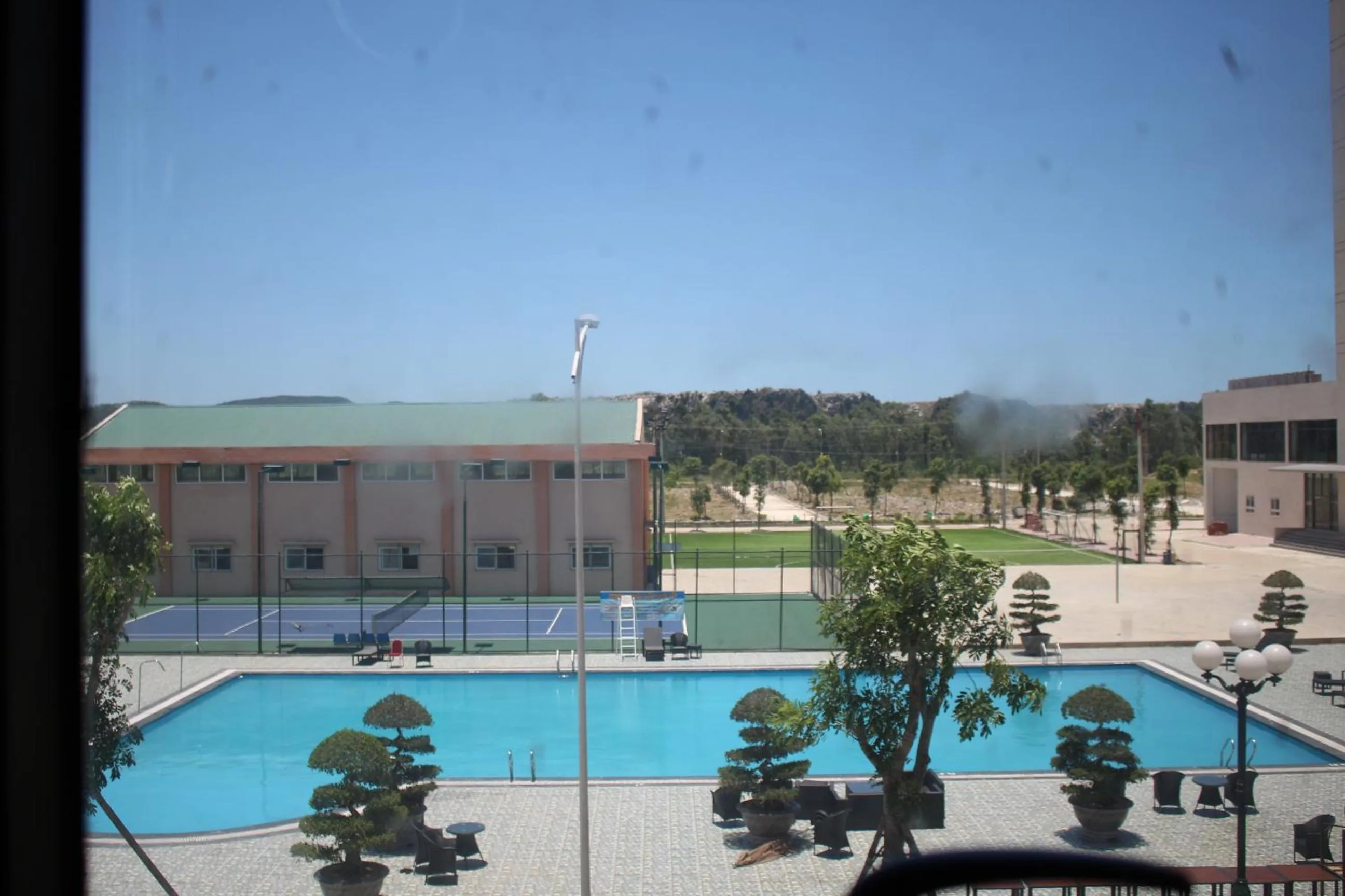 Swimming pool in Muong Thanh Grand Hoang Mai - Nghe An