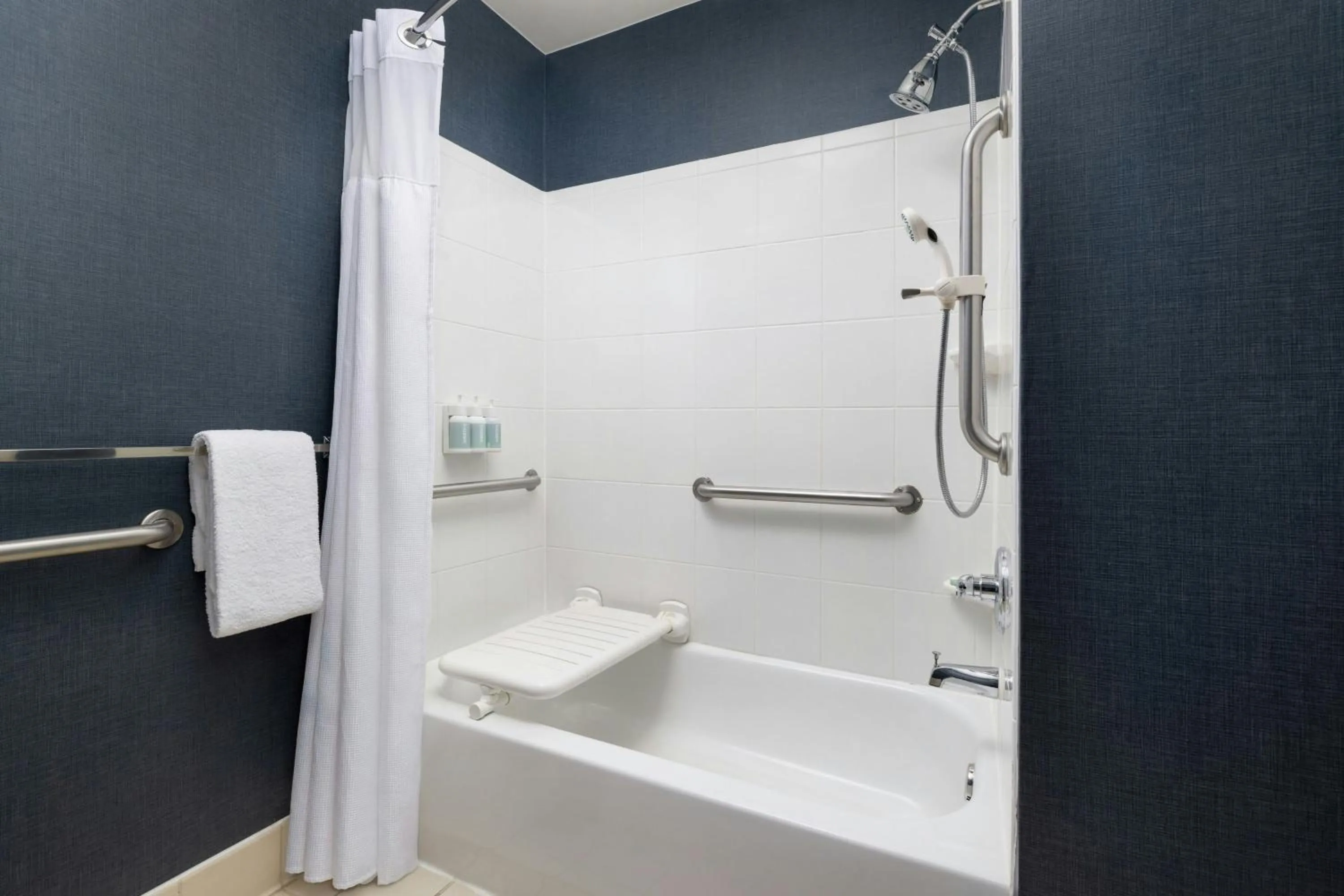 Bathroom in Residence Inn Des Moines West at Jordan Creek Town Center