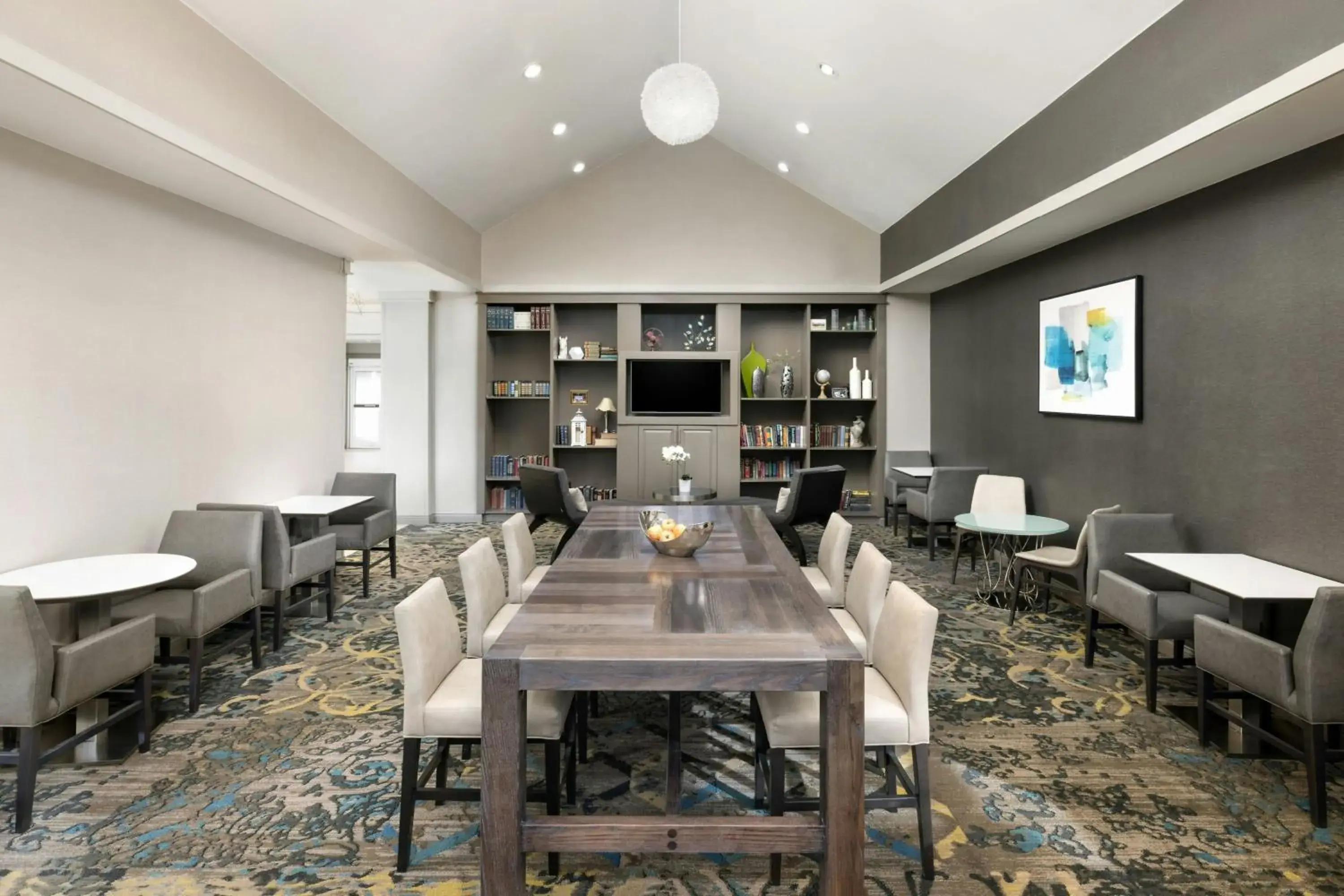 Lobby or reception in Residence Inn Des Moines West at Jordan Creek Town Center Lobby or reception in Residence Inn Des Moines West at Jordan Creek Town Center