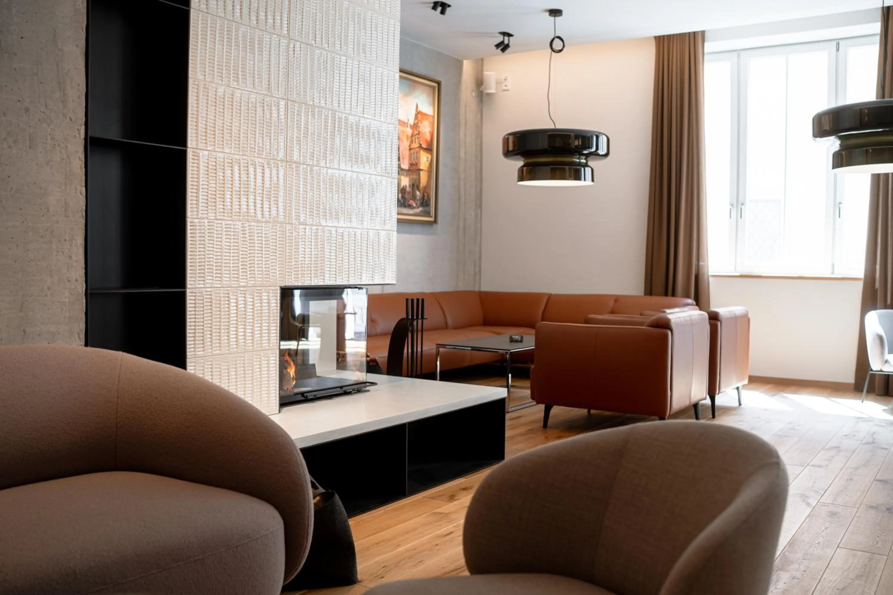 Lounge or bar in Hotel Deutsches Haus