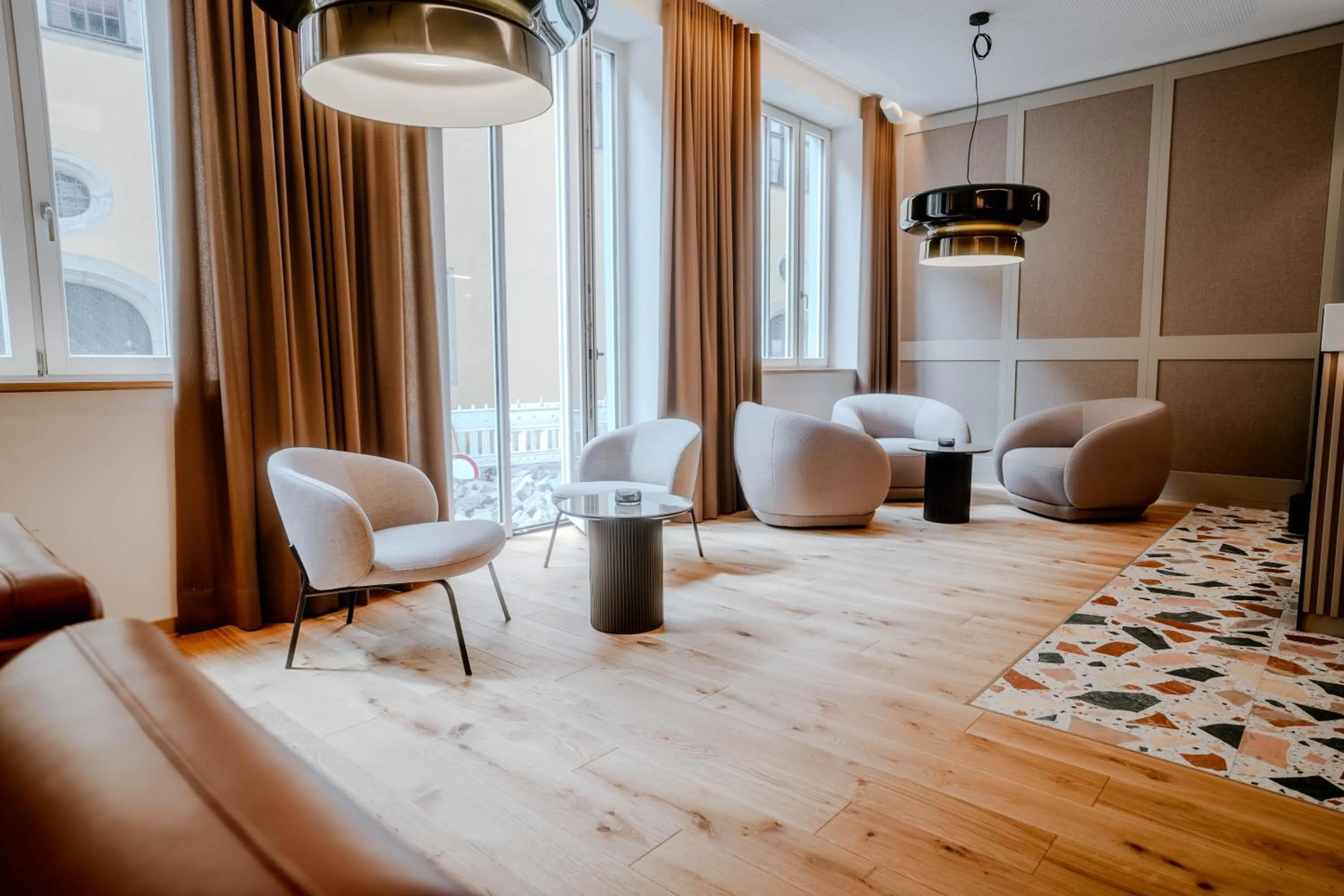 Lounge or bar in Hotel Deutsches Haus