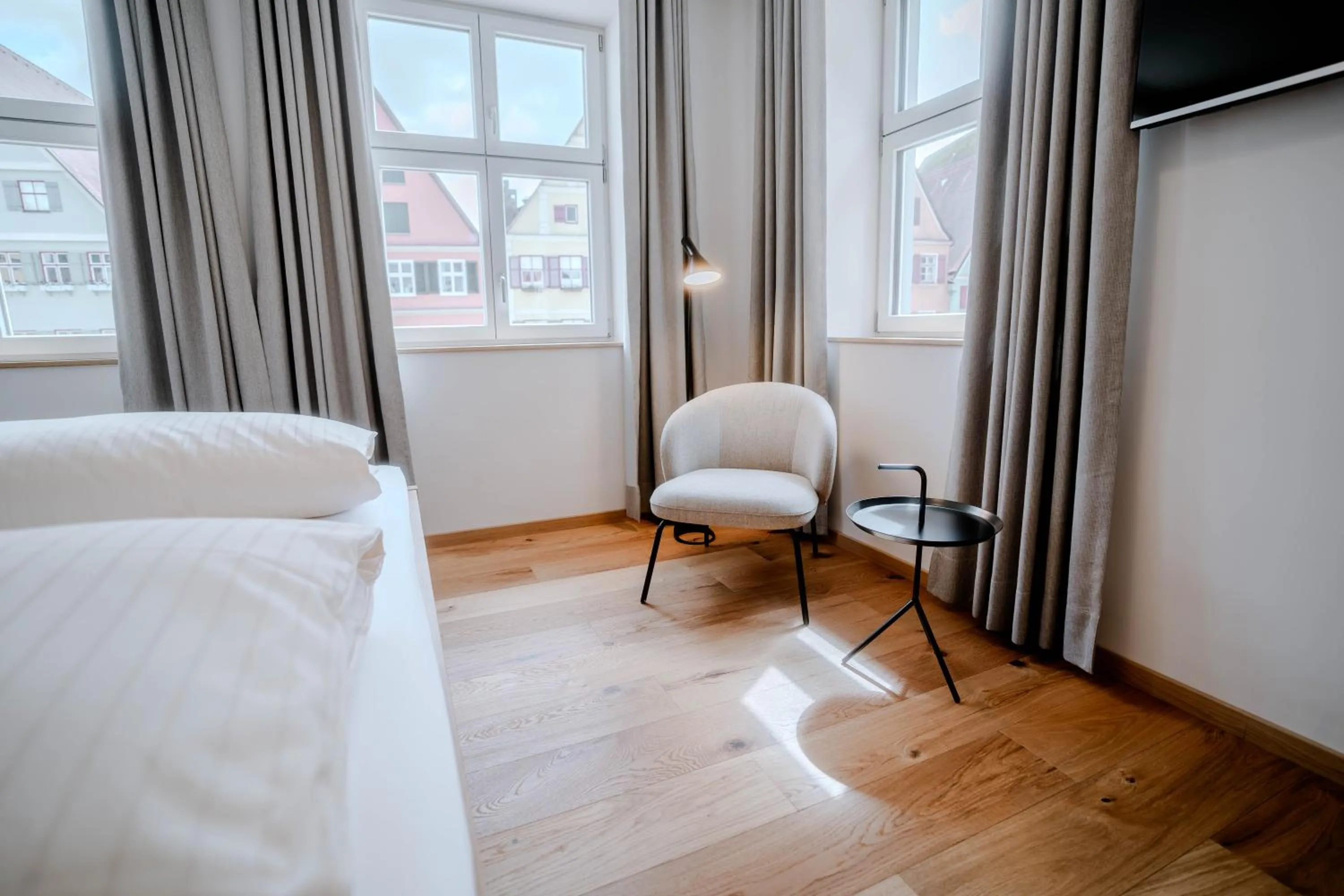 Bed in Hotel Deutsches Haus