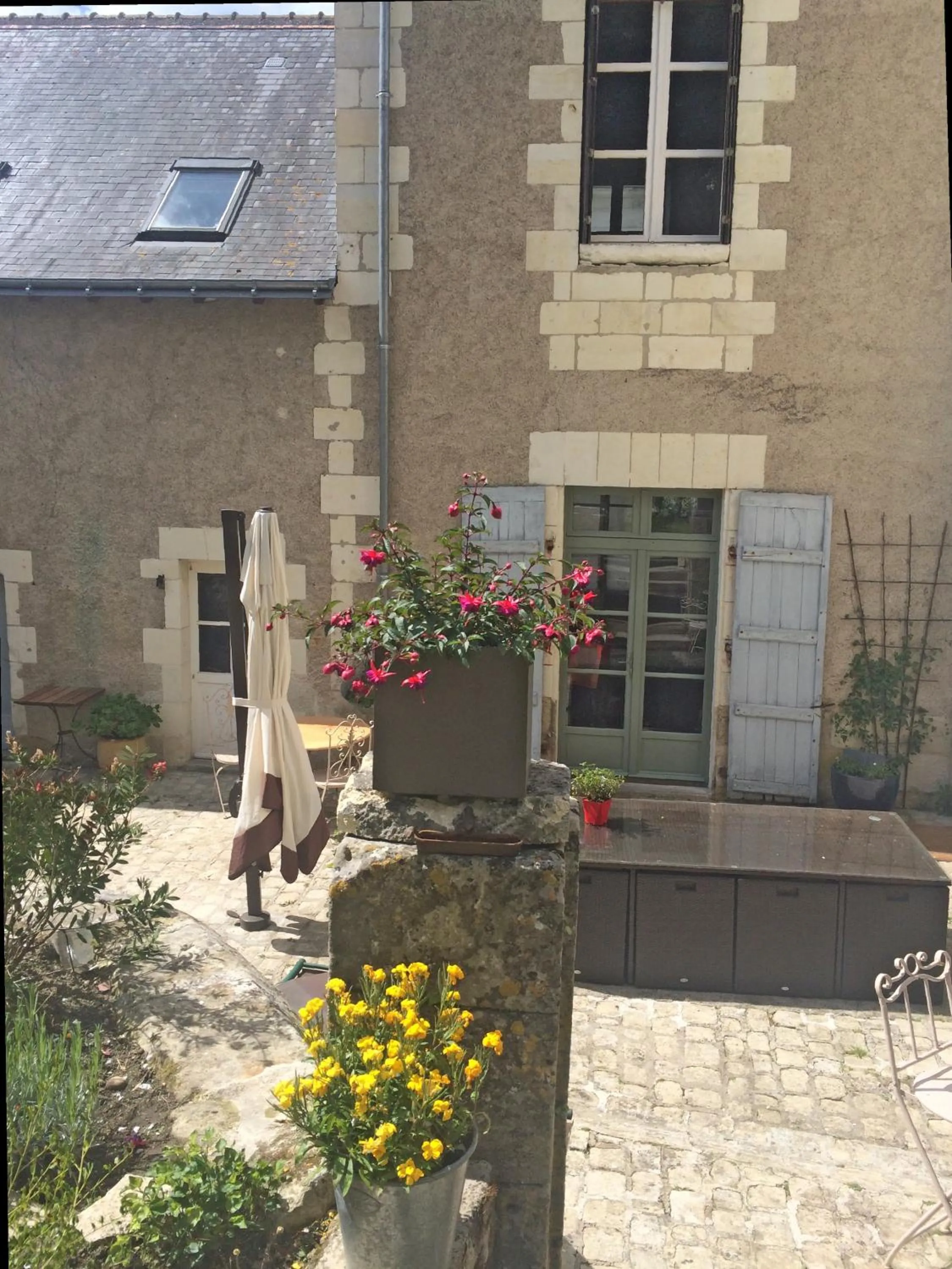 Balcony/Terrace in Aquarelle