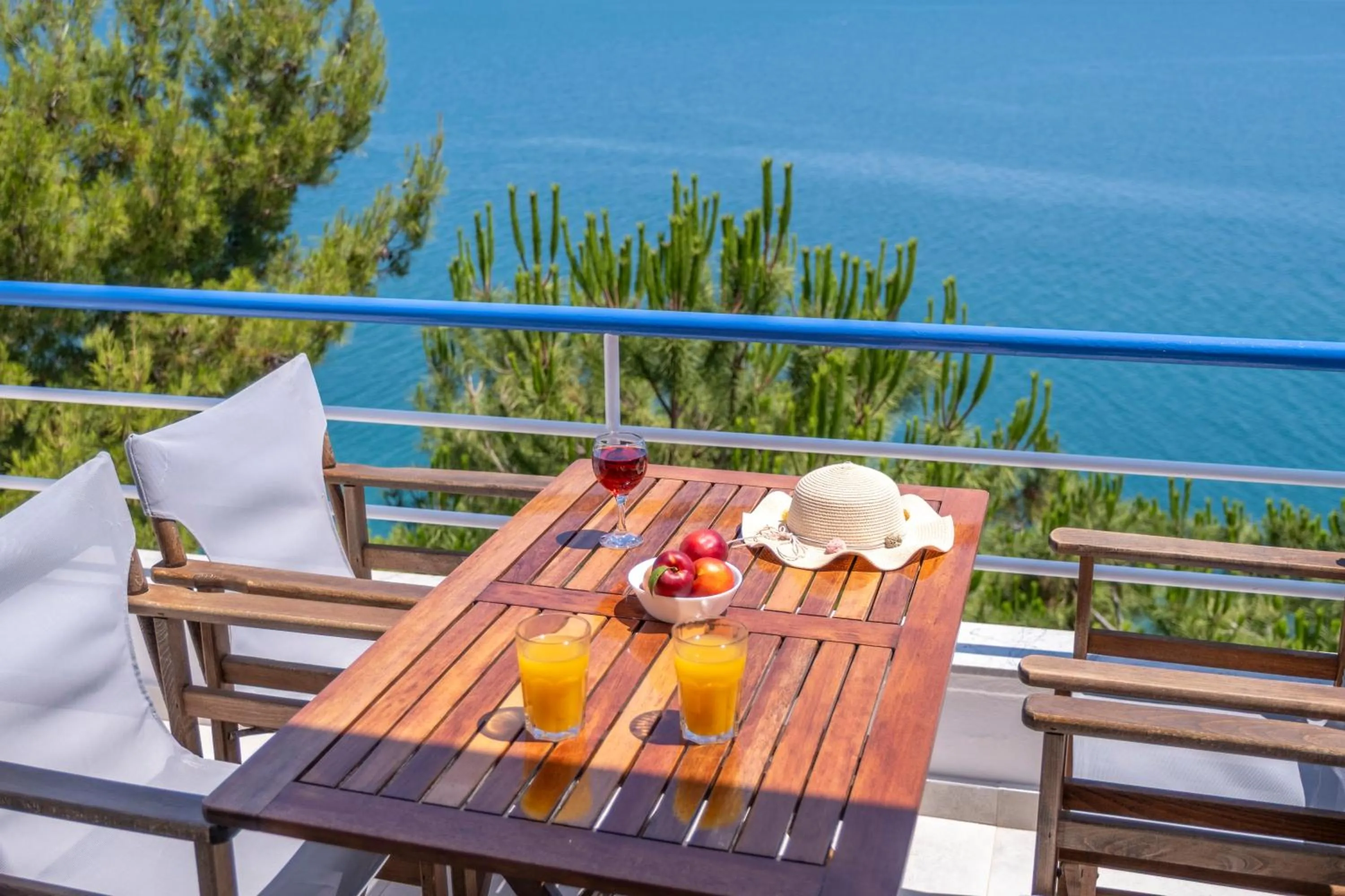 Balcony/Terrace in Meli Apartments & Villas