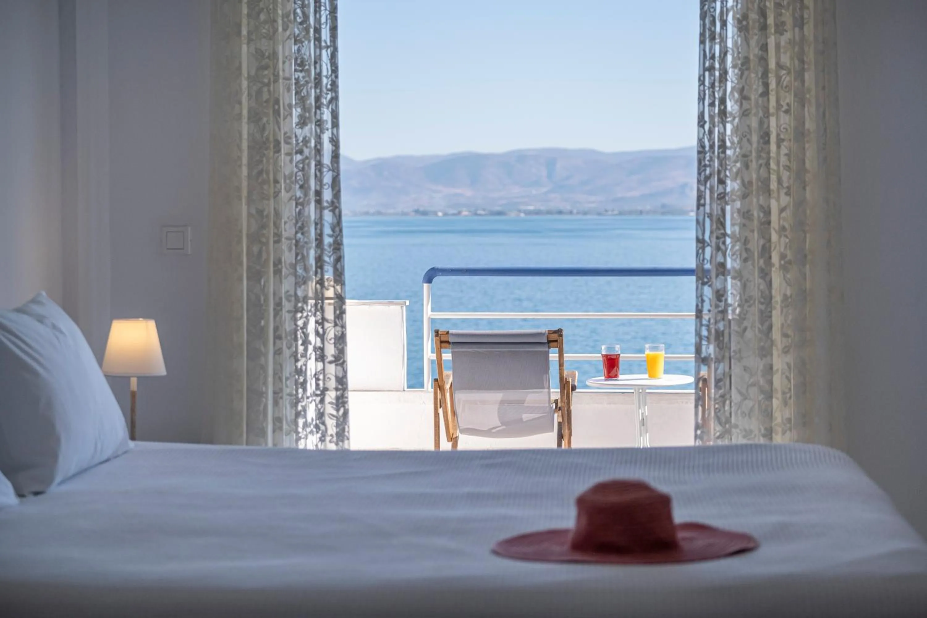 Bed in Meli Apartments & Villas