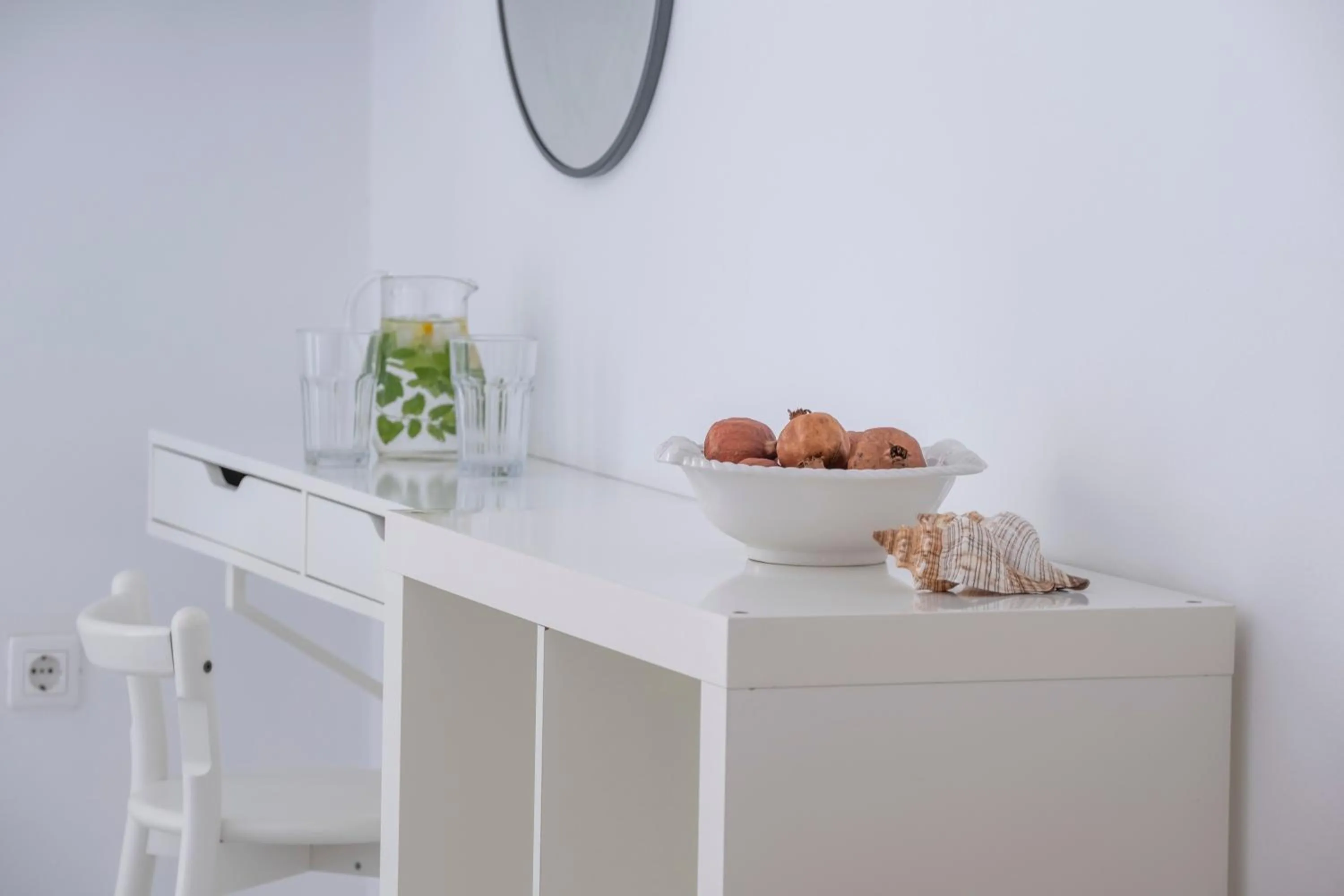 Decorative detail in Meli Apartments & Villas