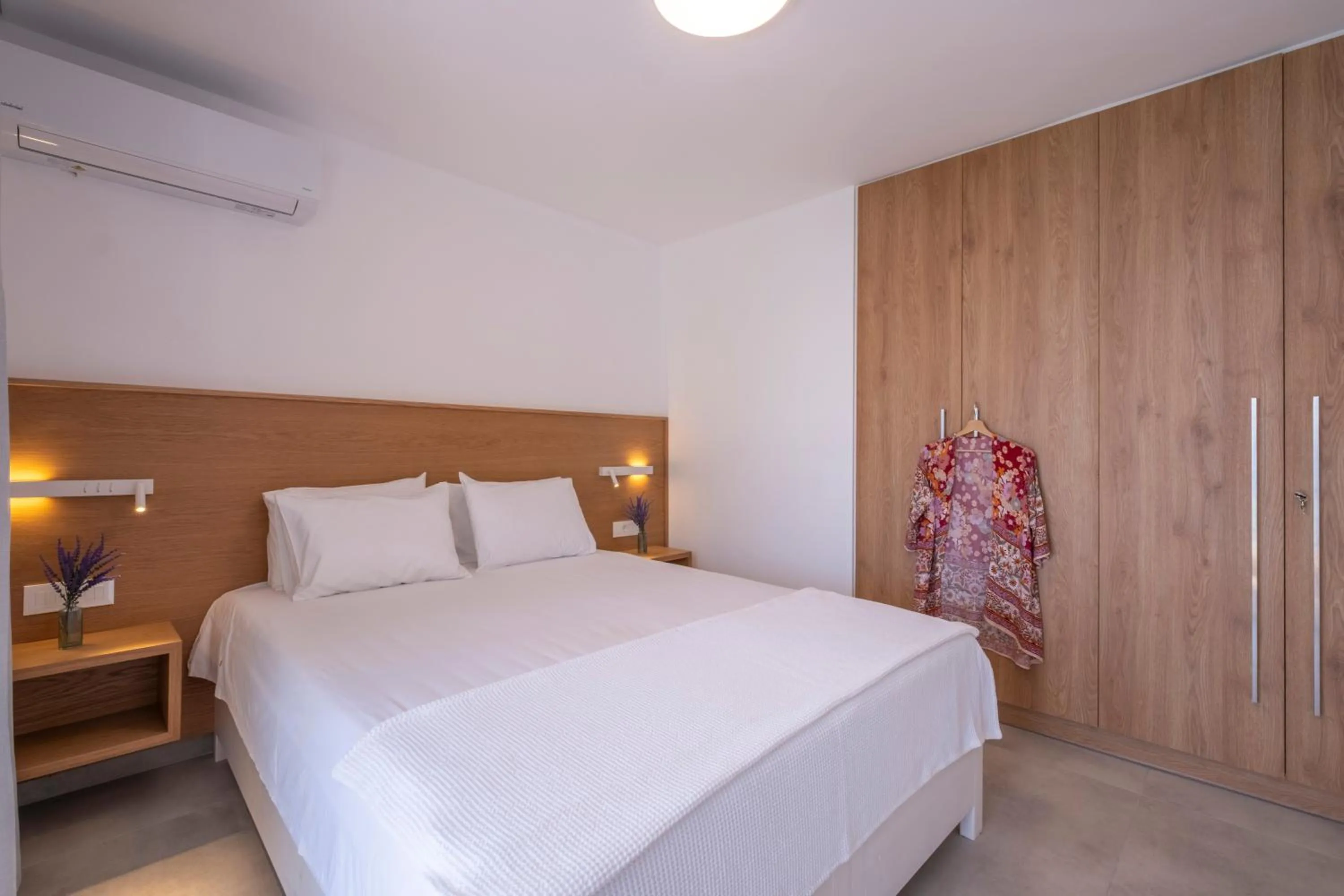 Bed in Meli Apartments & Villas