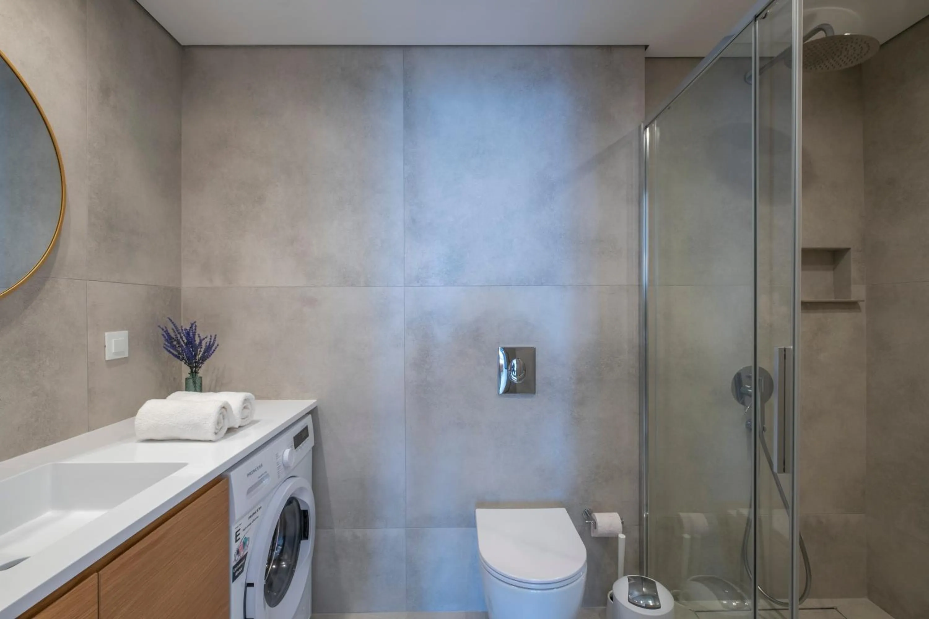 Shower in Meli Apartments & Villas