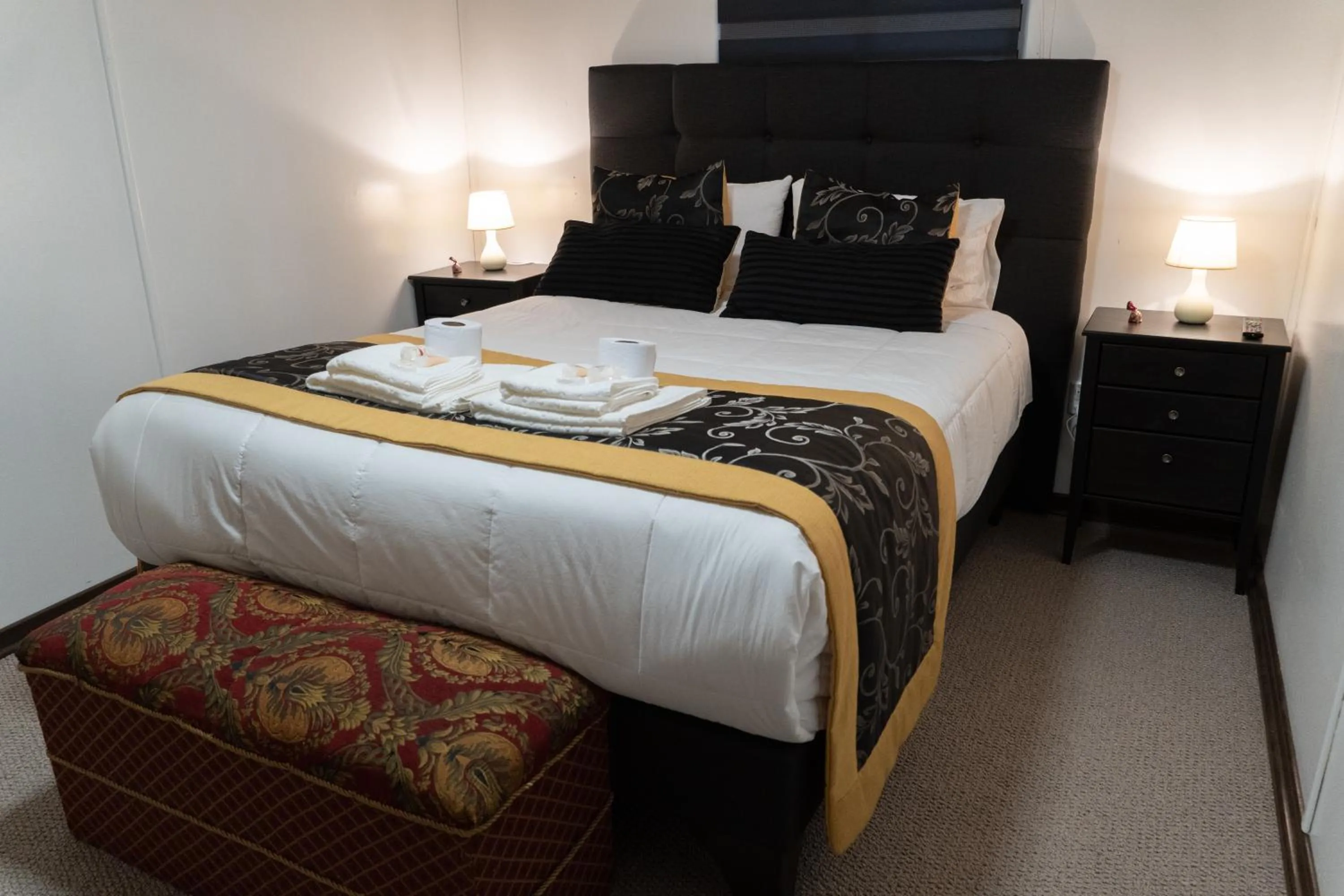 Bed in Hotel Forjadores del Cabo de Hornos