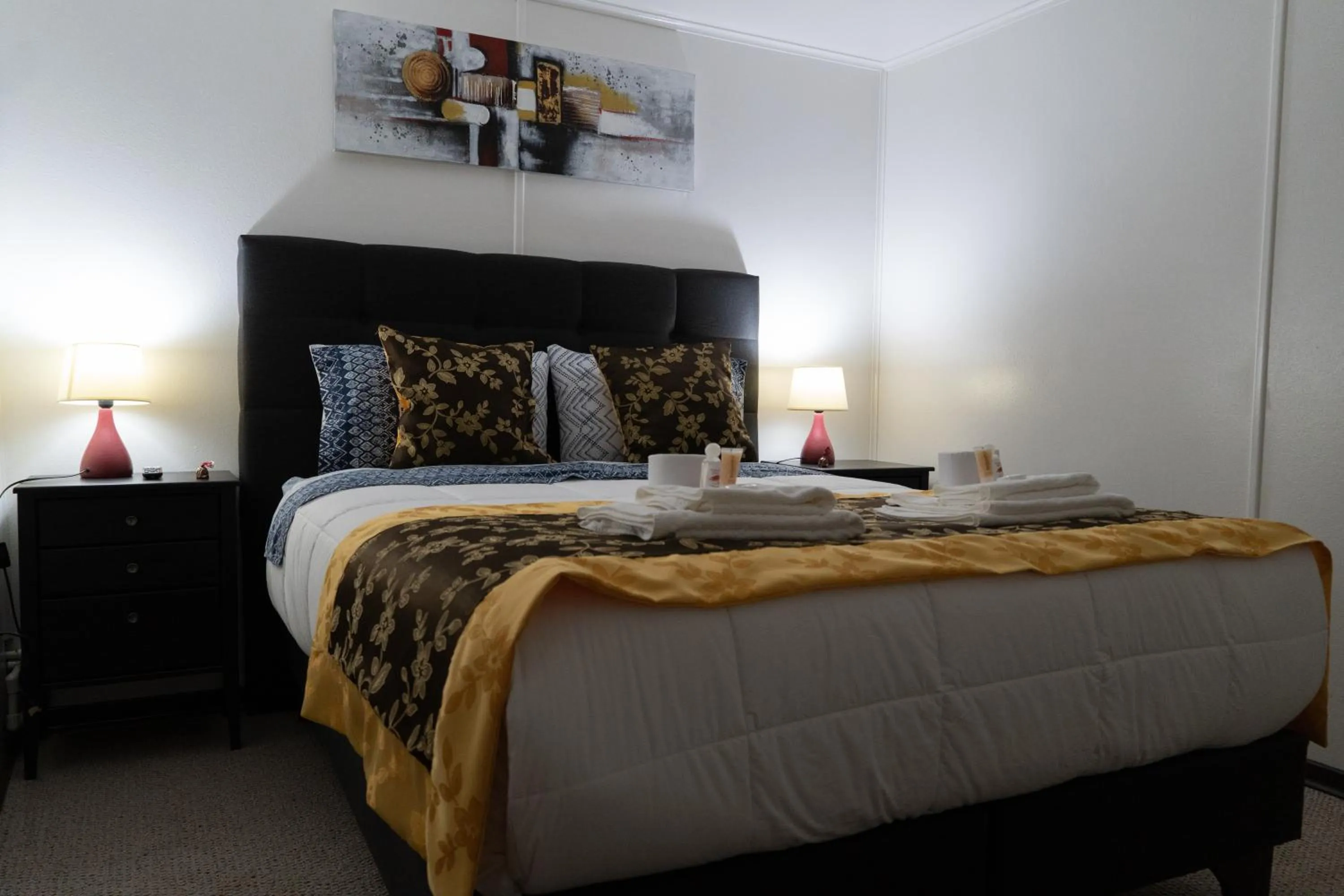 Bed in Hotel Forjadores del Cabo de Hornos