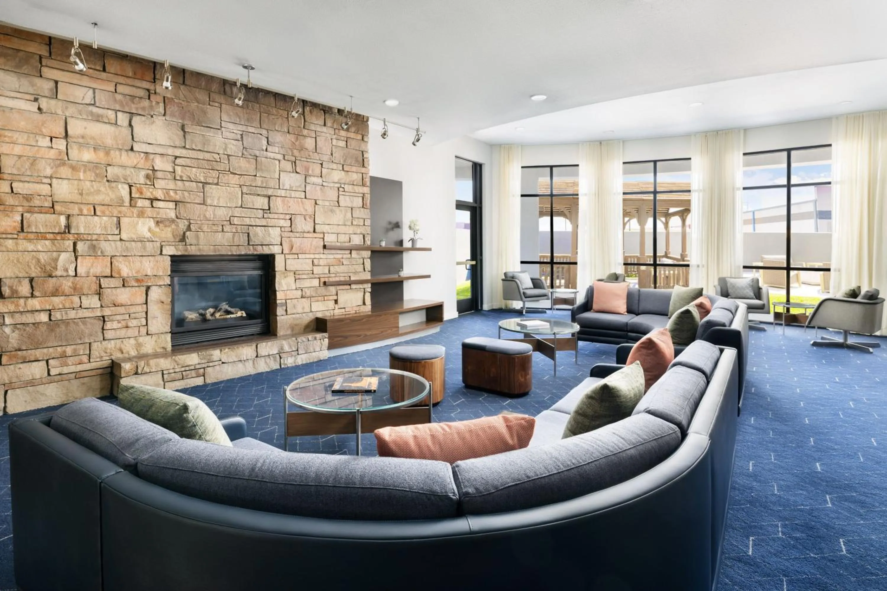 Lobby or reception in Courtyard by Marriott Amarillo West/Medical Center