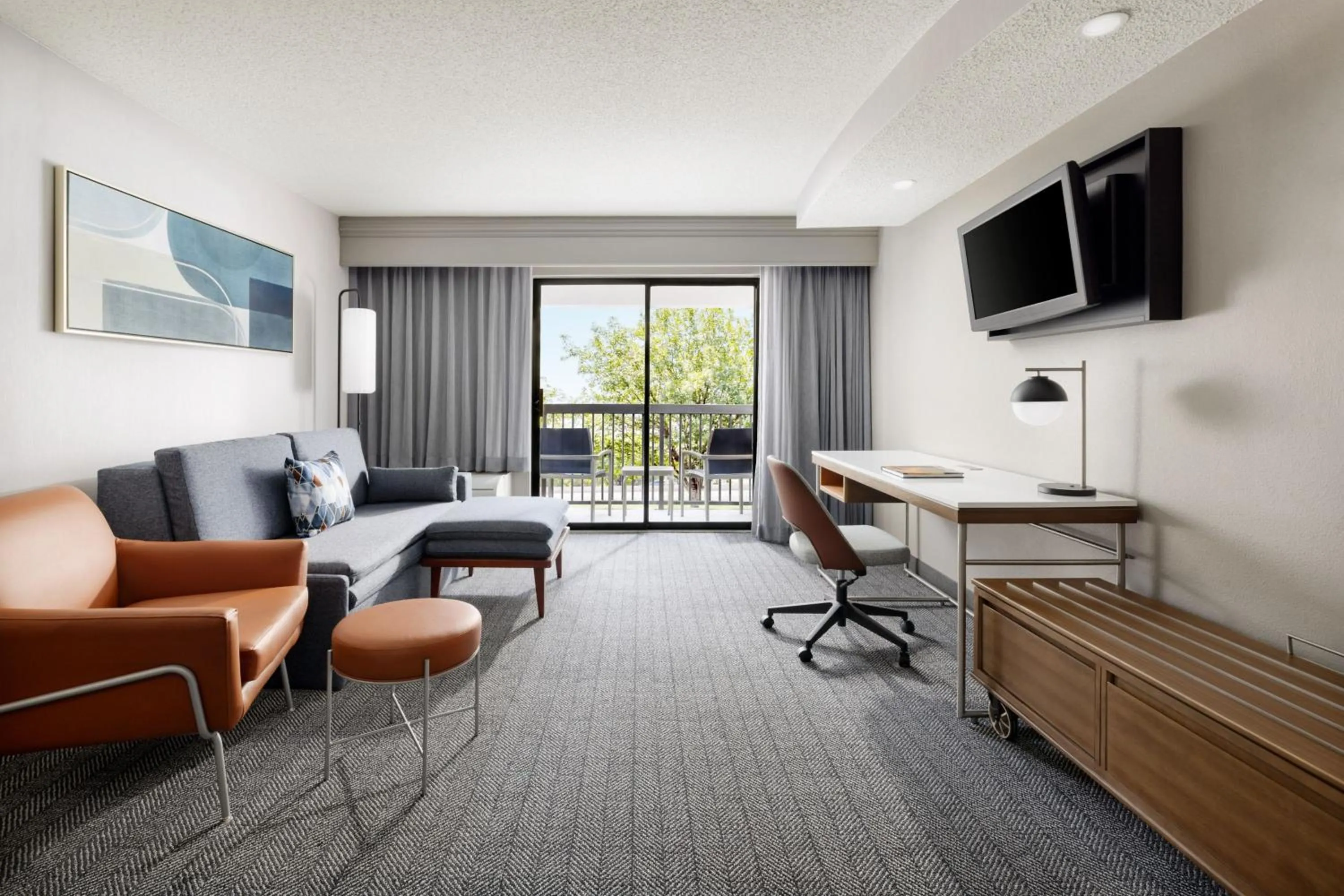 Living room in Courtyard by Marriott Amarillo West/Medical Center