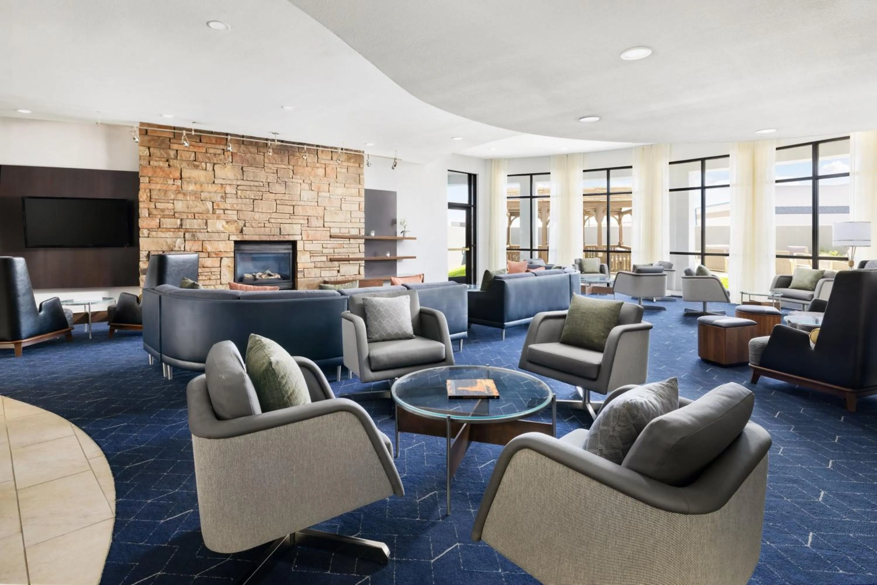 Lobby or reception in Courtyard by Marriott Amarillo West/Medical Center