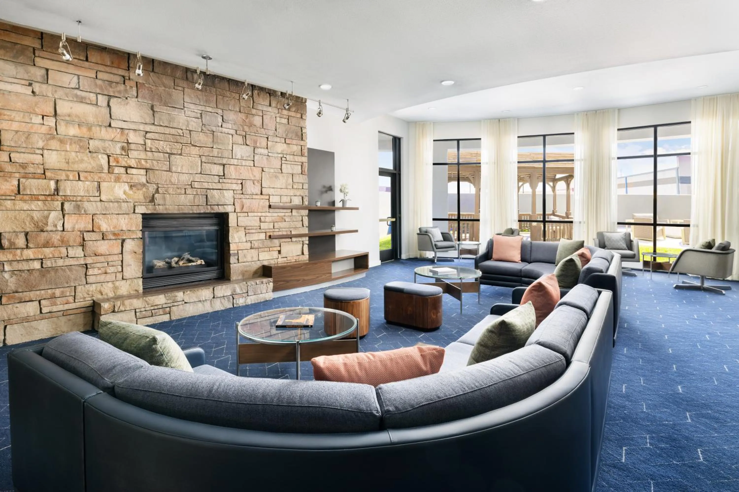 Lobby or reception in Courtyard by Marriott Amarillo West/Medical Center