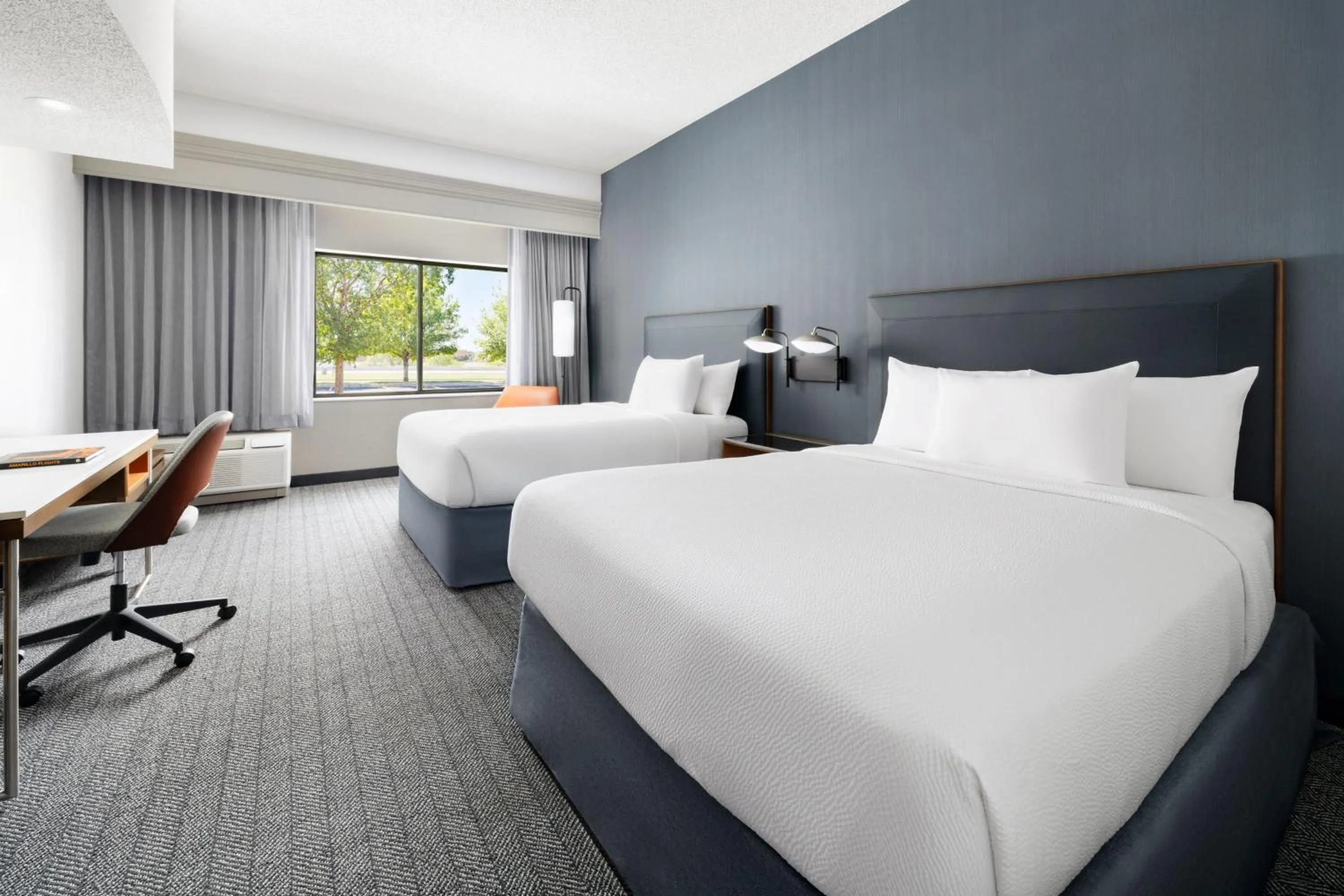 Photo of the whole room, Bed in Courtyard by Marriott Amarillo West/Medical Center