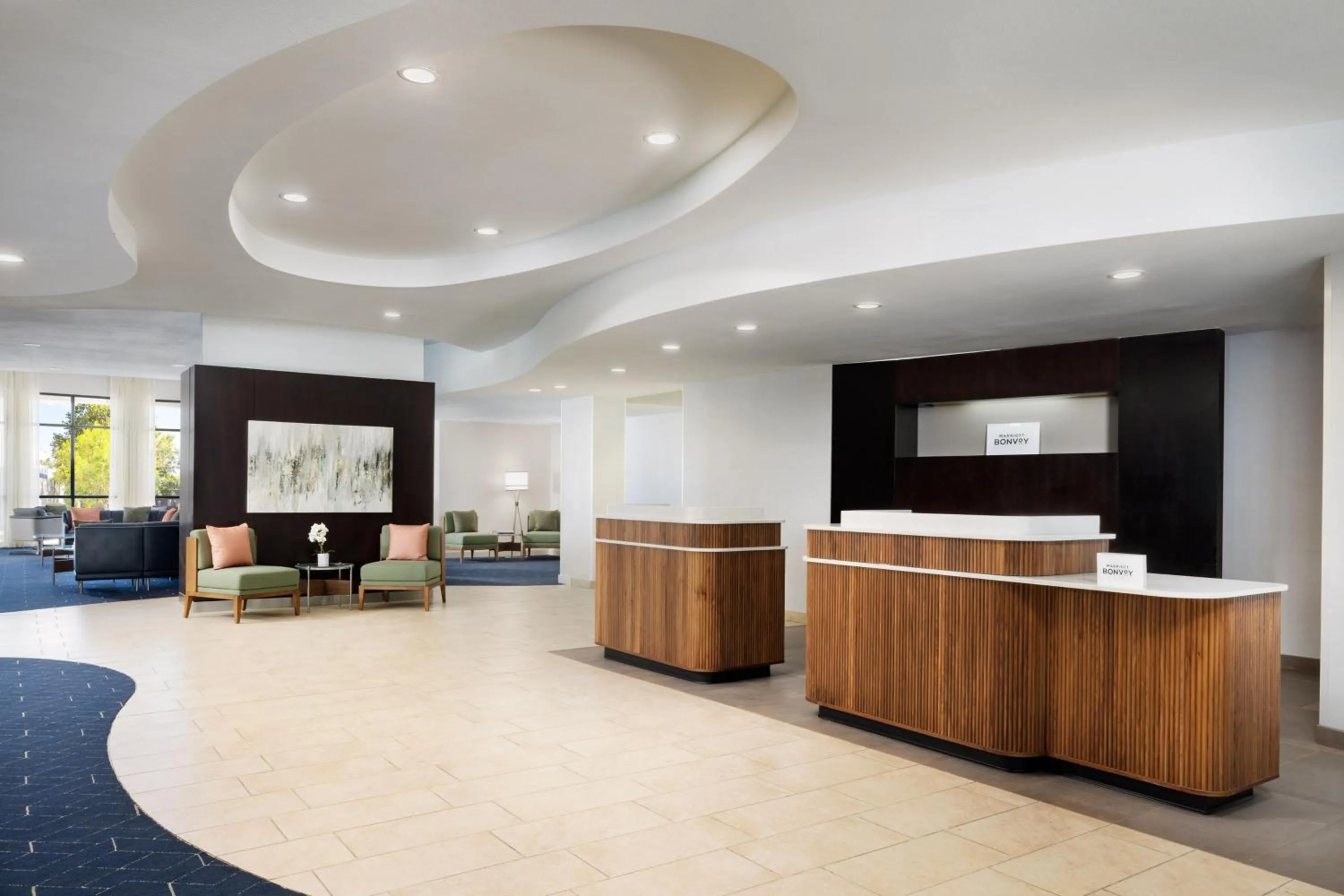Lobby or reception in Courtyard by Marriott Amarillo West/Medical Center