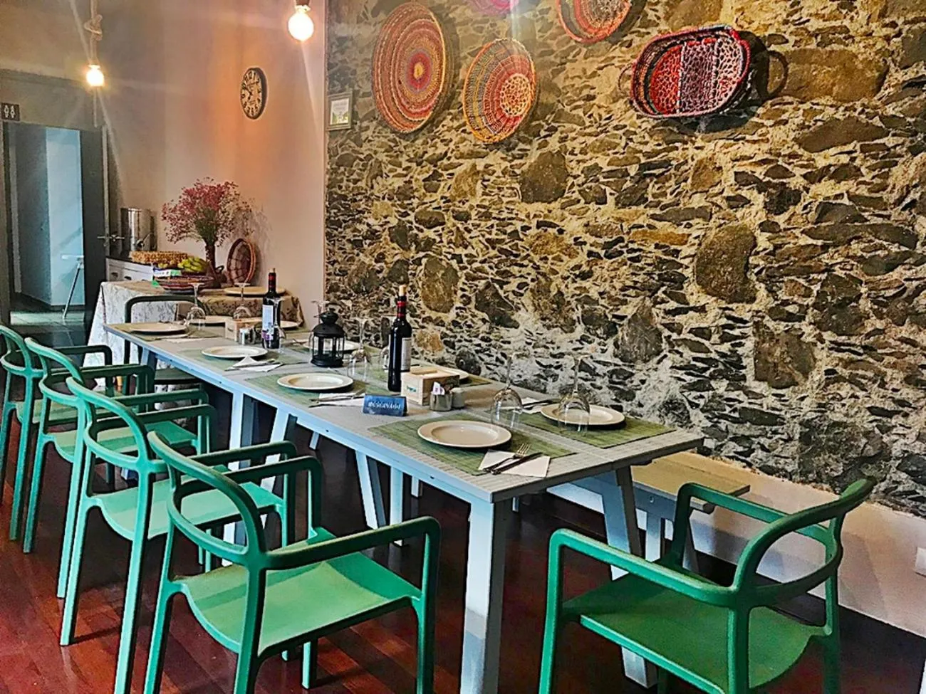 Restaurant/places to eat in Hotel Rural Triana