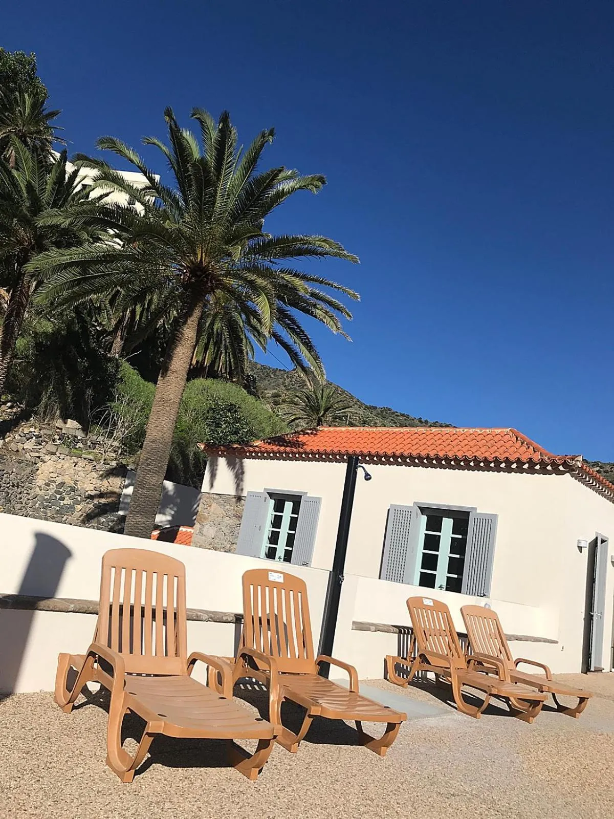 Solarium in Hotel Rural Triana