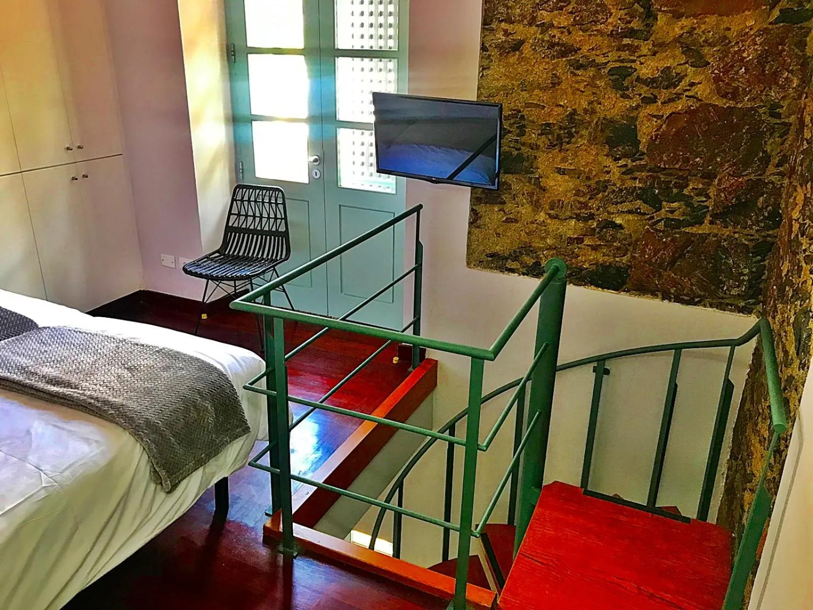 TV and multimedia, Bed in Hotel Rural Triana