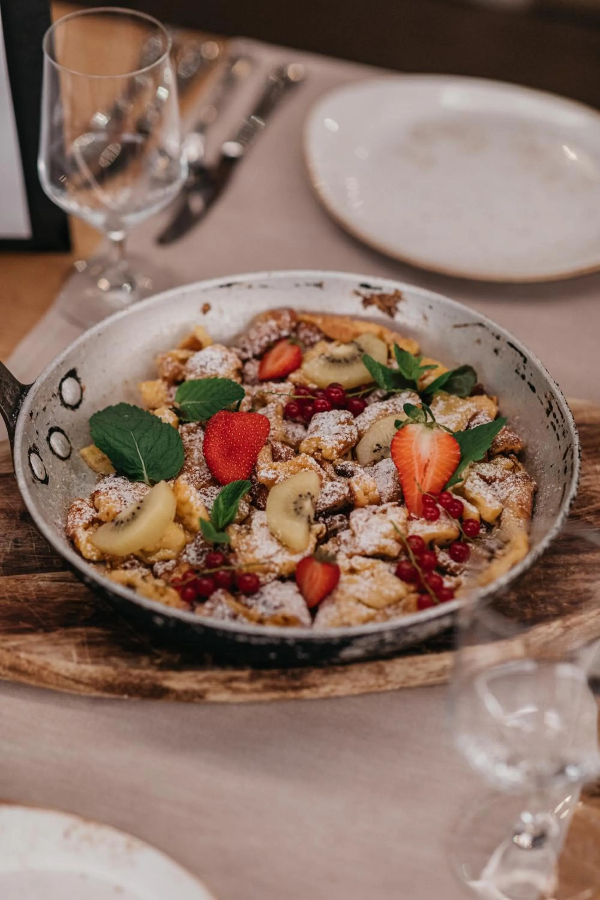 Food and drinks in Alpinhotel Berghaus spa