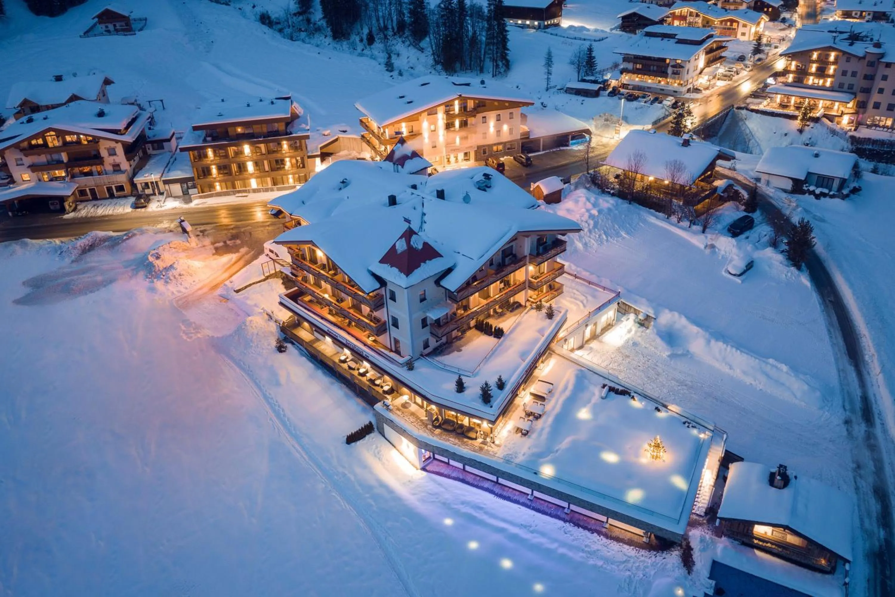 Bird's eye view in Alpinhotel Berghaus spa