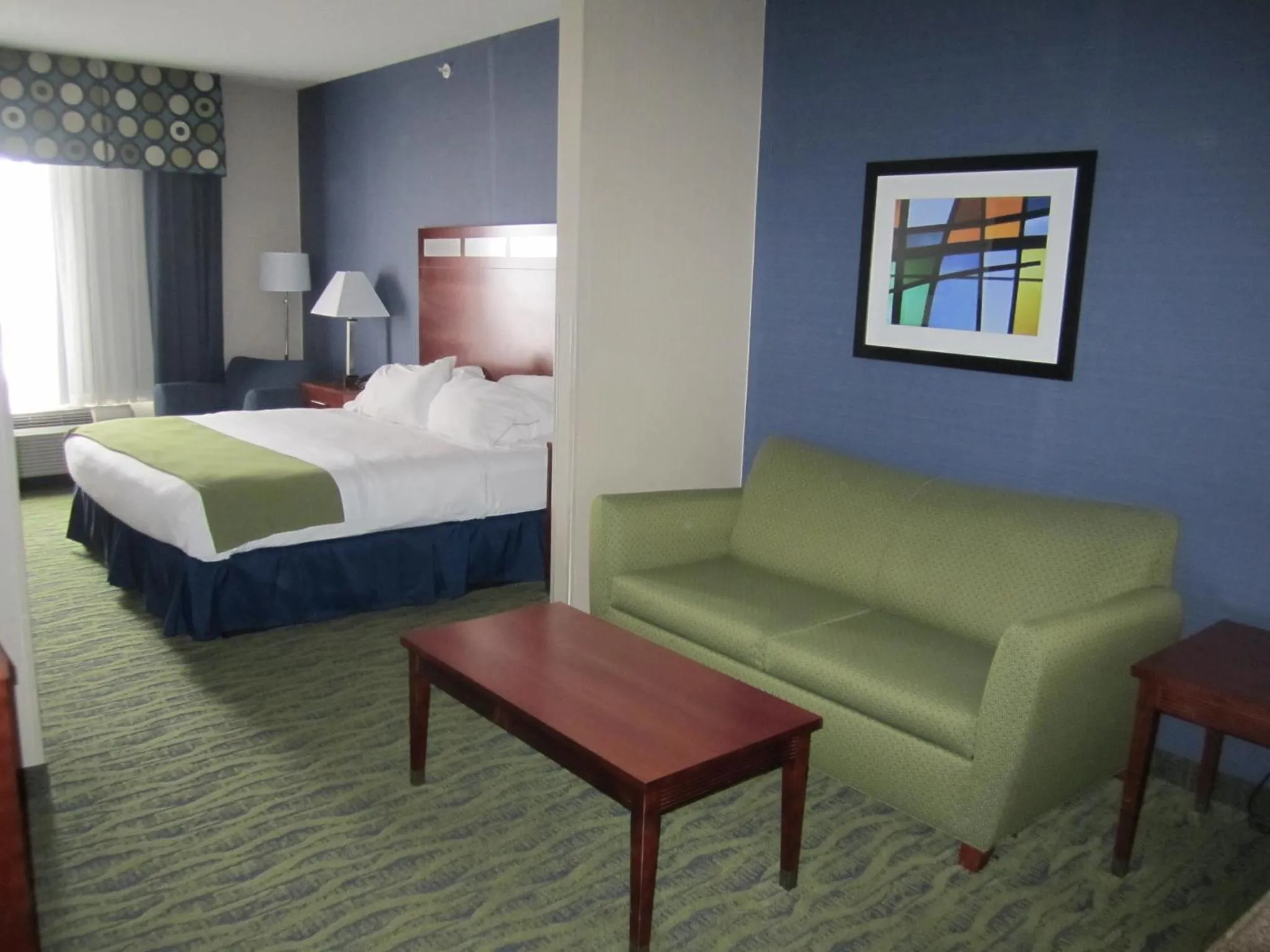 Photo of the whole room, Bed in Holiday Inn Express Hotel & Suites Dubois by IHG