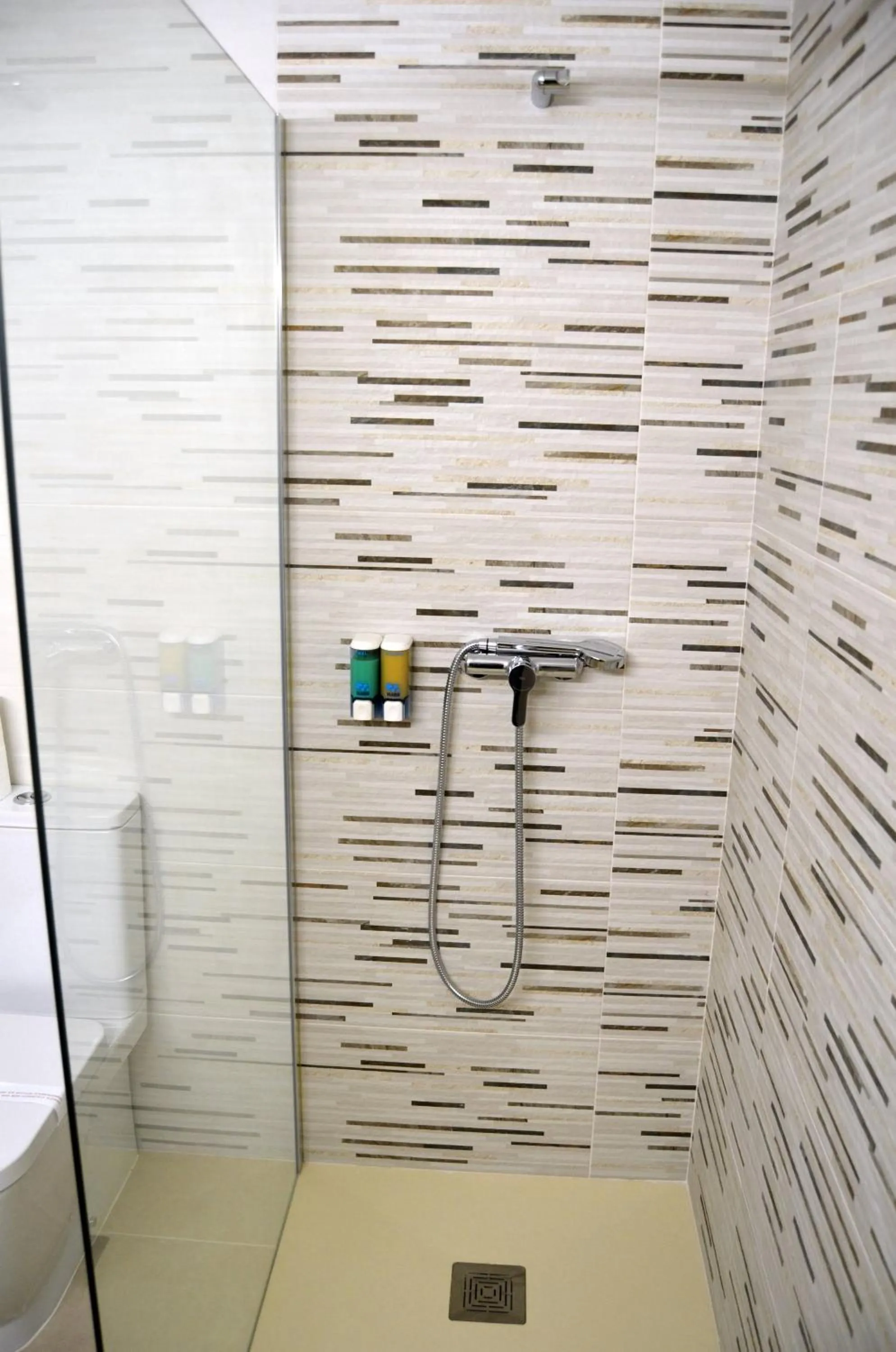 Shower in Hotel Alone