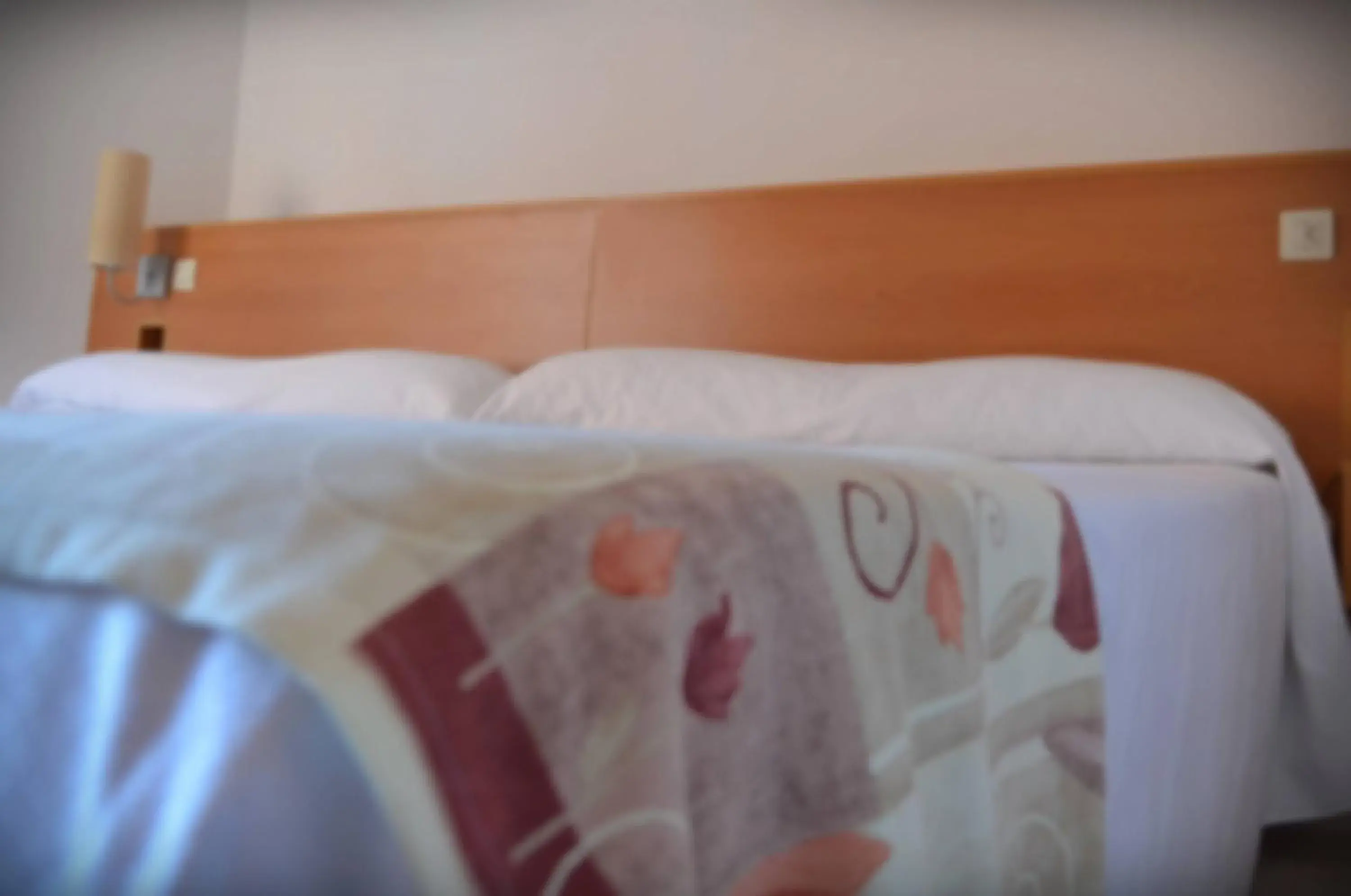 Bed in Hotel Alone Bed in Hotel Alone