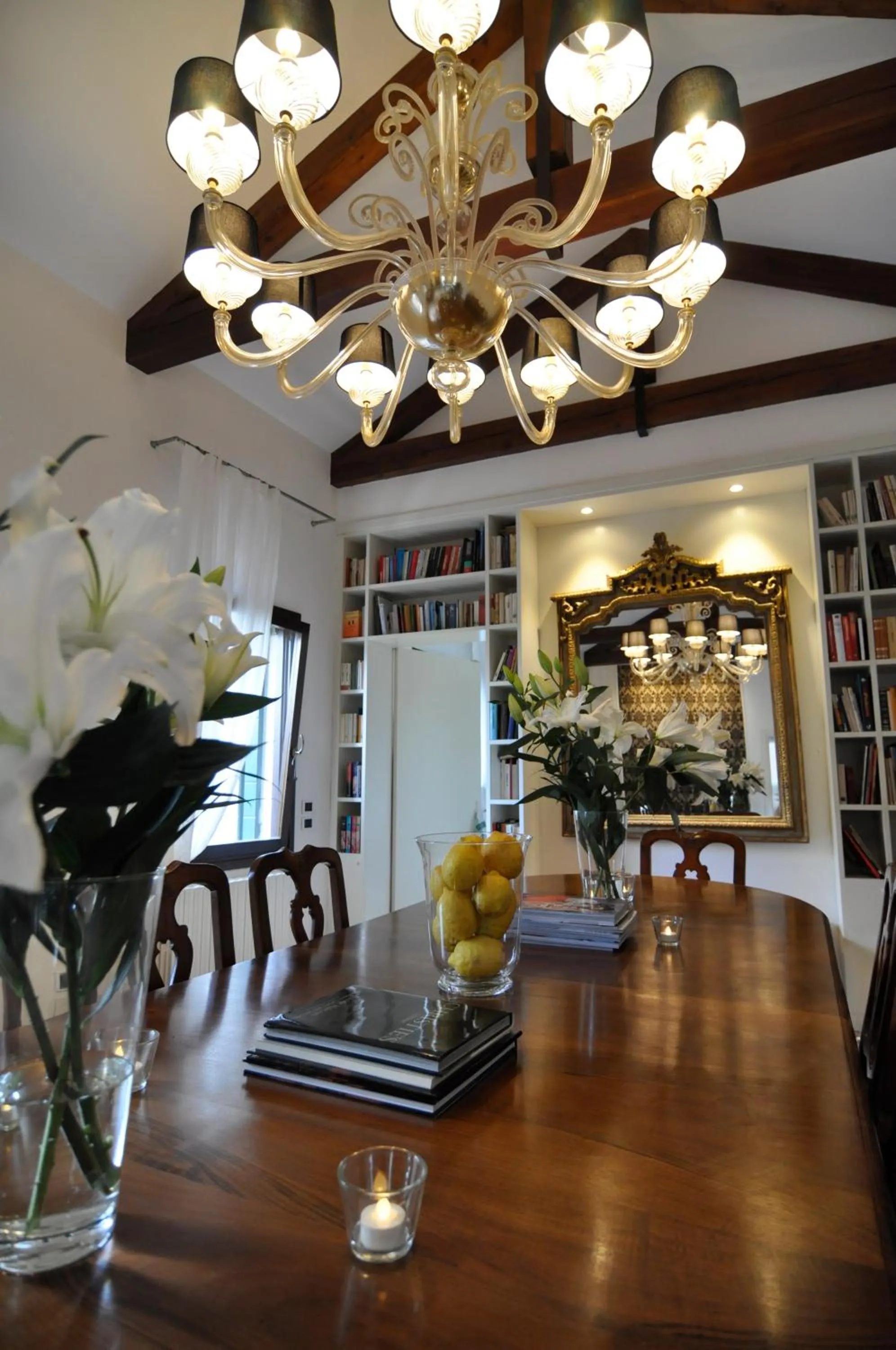 Communal lounge/ TV room in Casa Colleoni