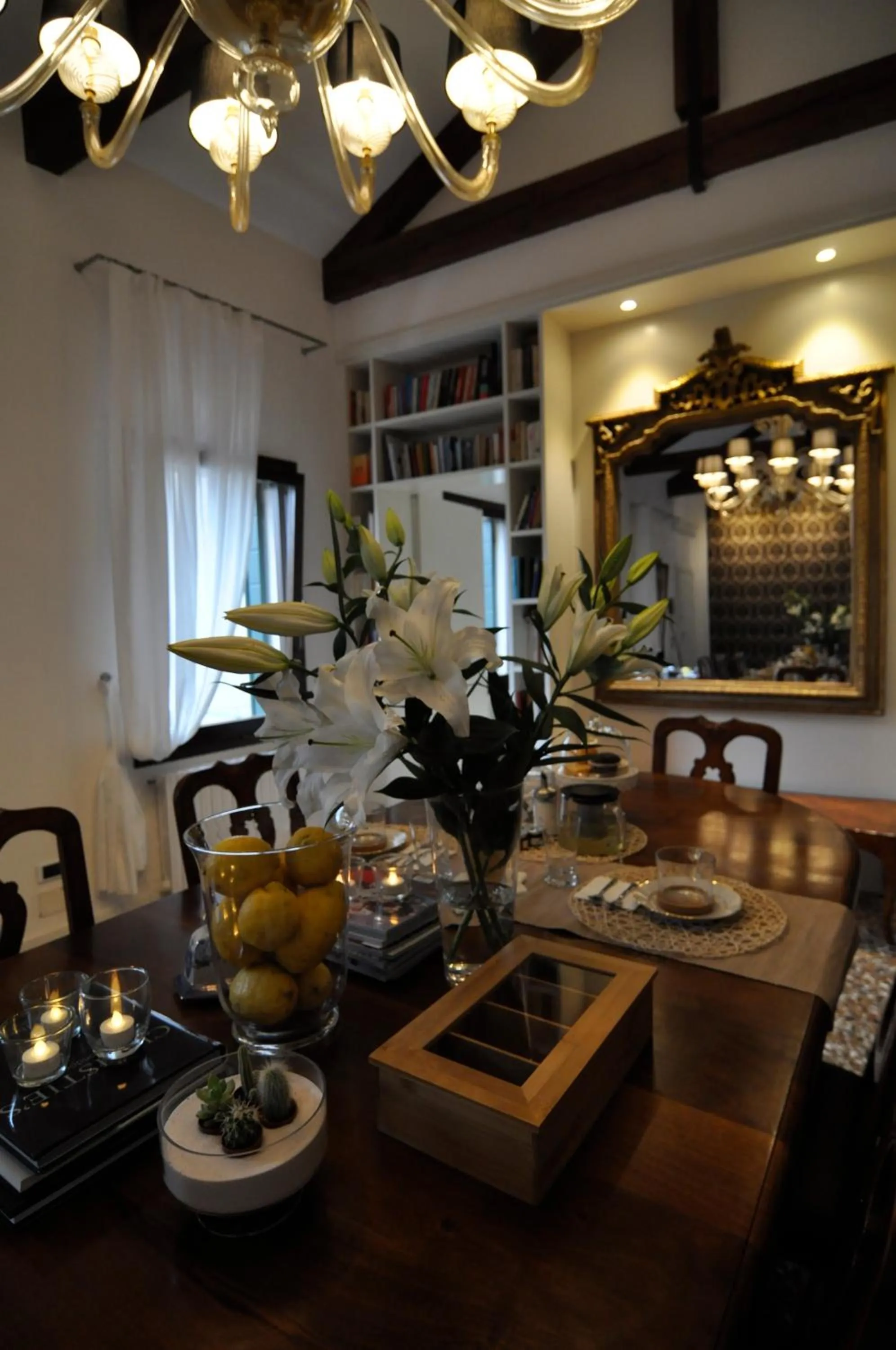 Communal lounge/ TV room in Casa Colleoni